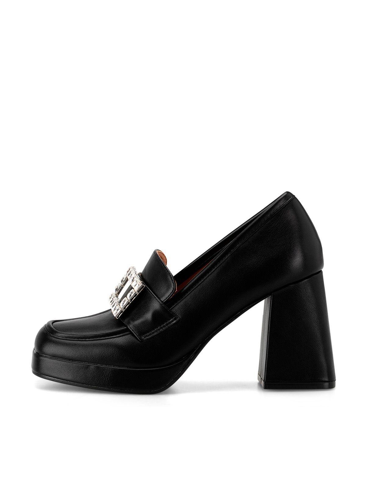 Mocasín Taco Negro Casual YOU203 Weide-1