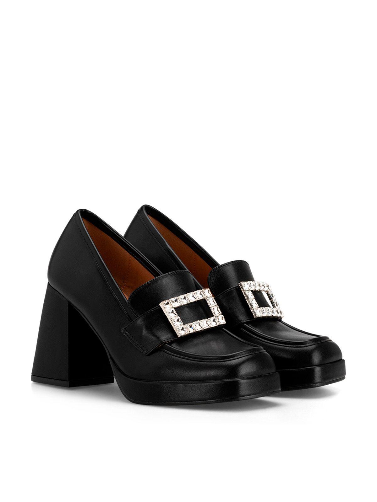 Mocasín Taco Negro Casual YOU203 Weide-2