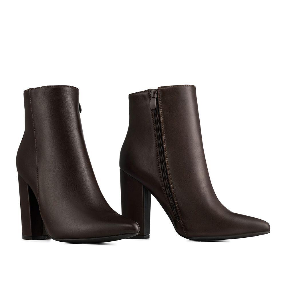 Botín Taco Alto Mujer Casual PU Weide CZY655-5