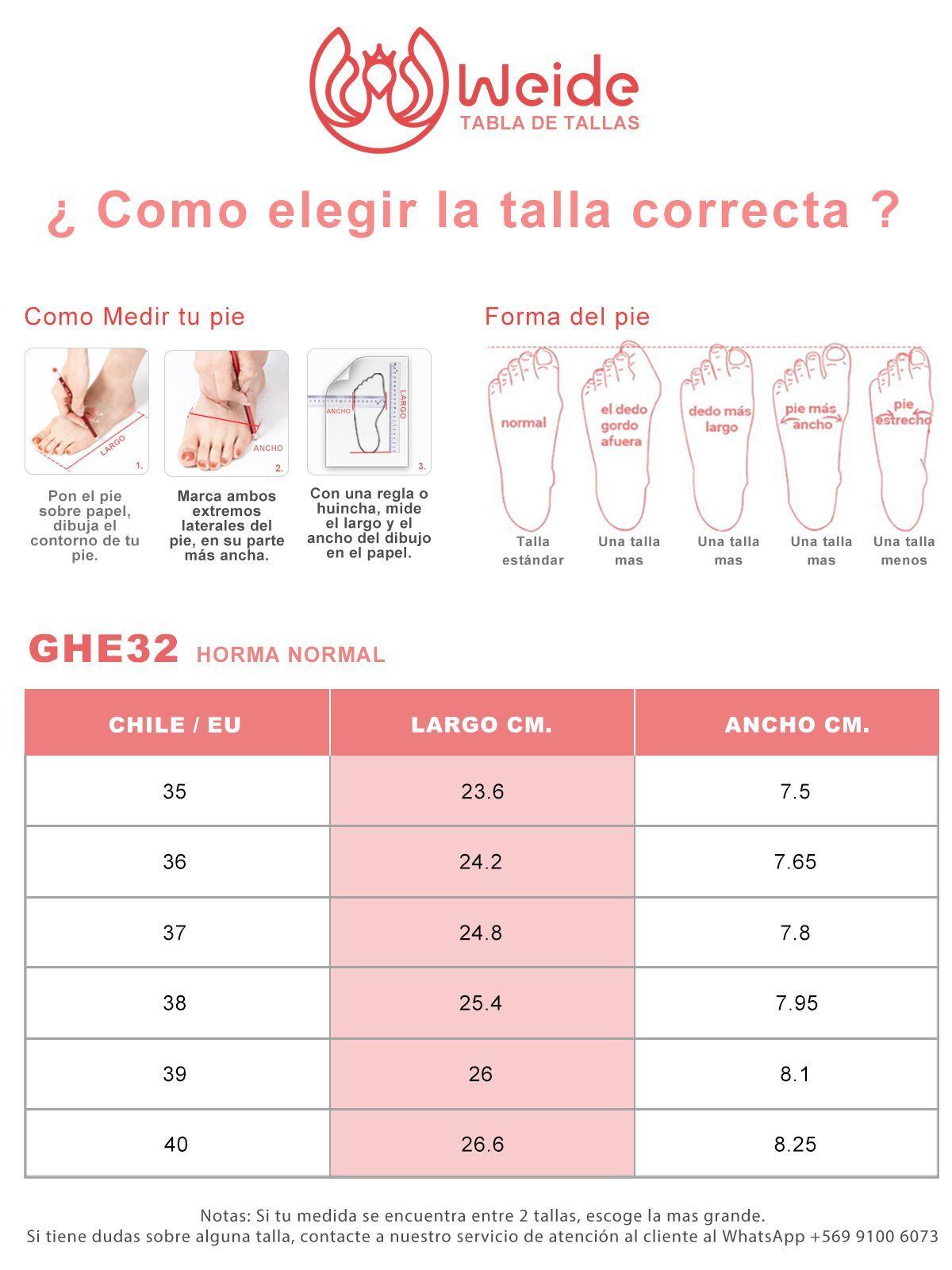 Zapatos Taco Casual Mujer Vintage Charol Hebilla Weide GHE32-3