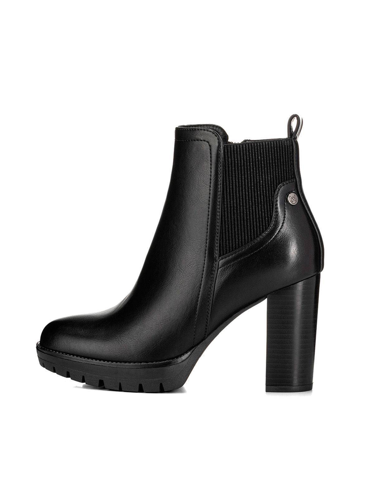 Botin Negro Casual Mujer Weide QBM06-3