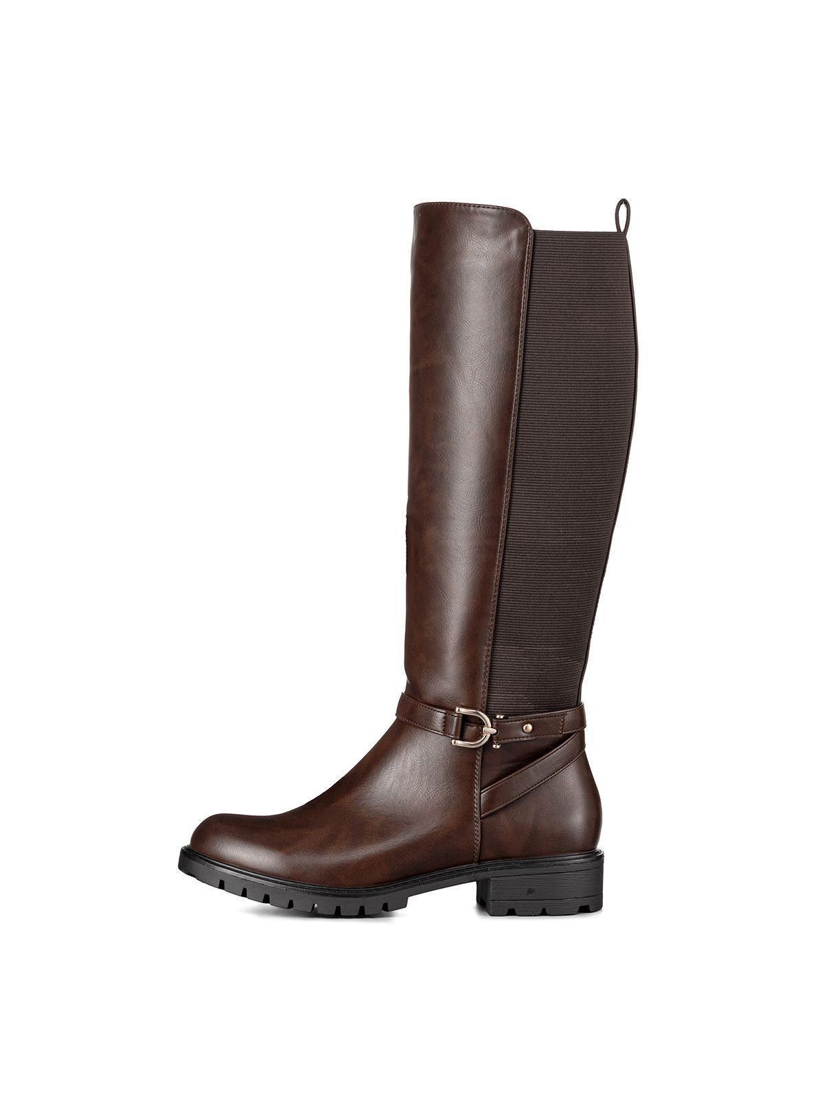 Bota Casual Mujer Vintage Moda Eco Cuero Comodo Weide QBM13-4