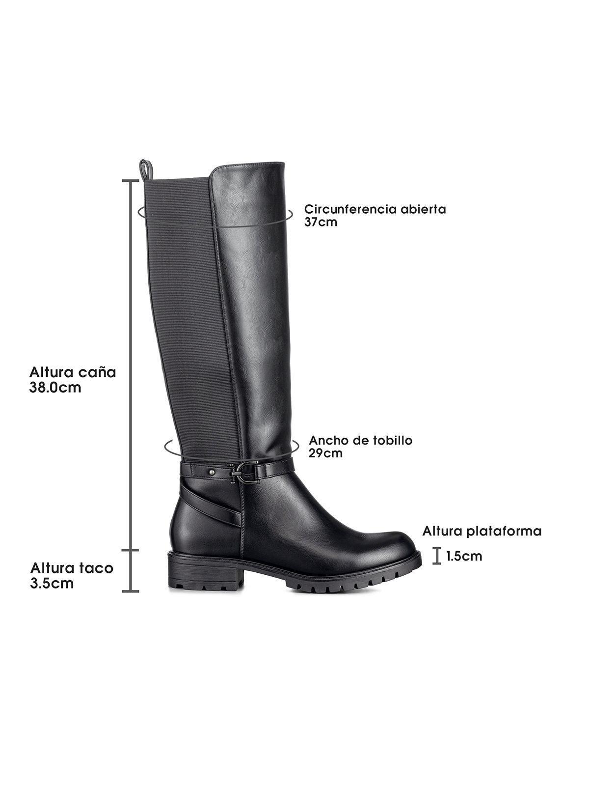 Bota Casual Mujer Vintage Moda Eco Cuero Comodo Weide QBM13-6