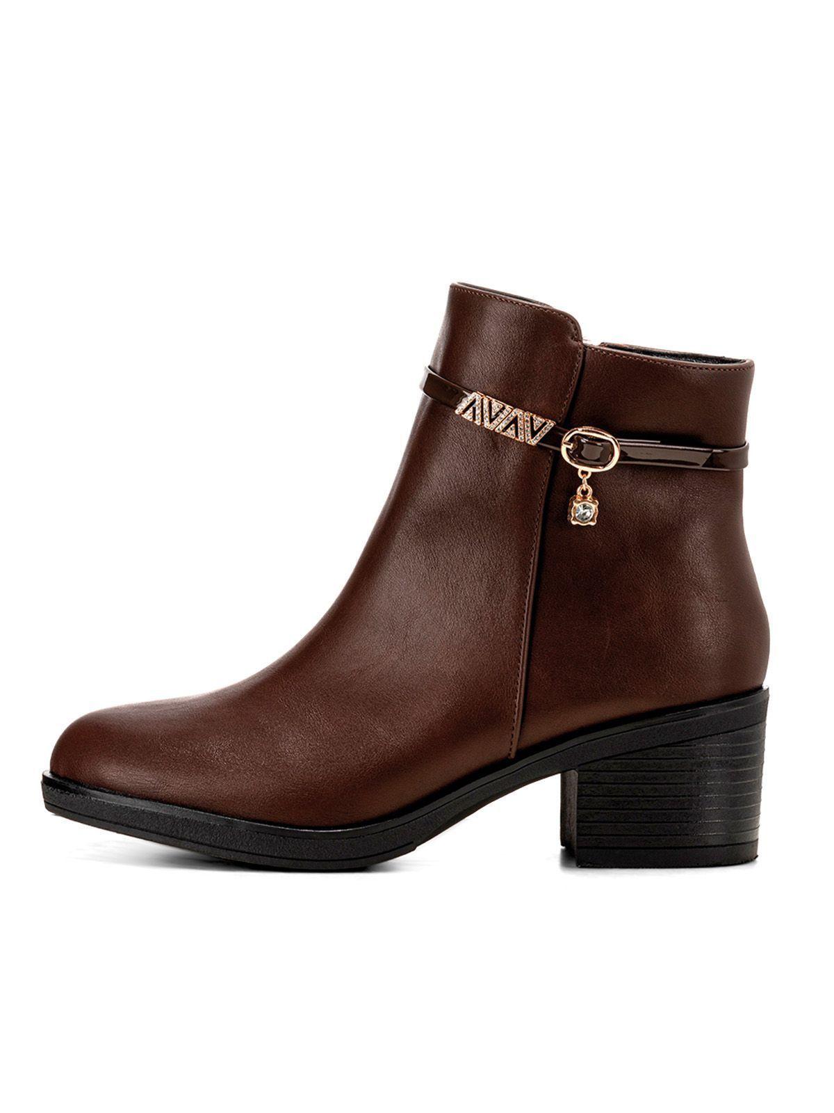 Botin Marron Casual Mujer Weide GH111-4