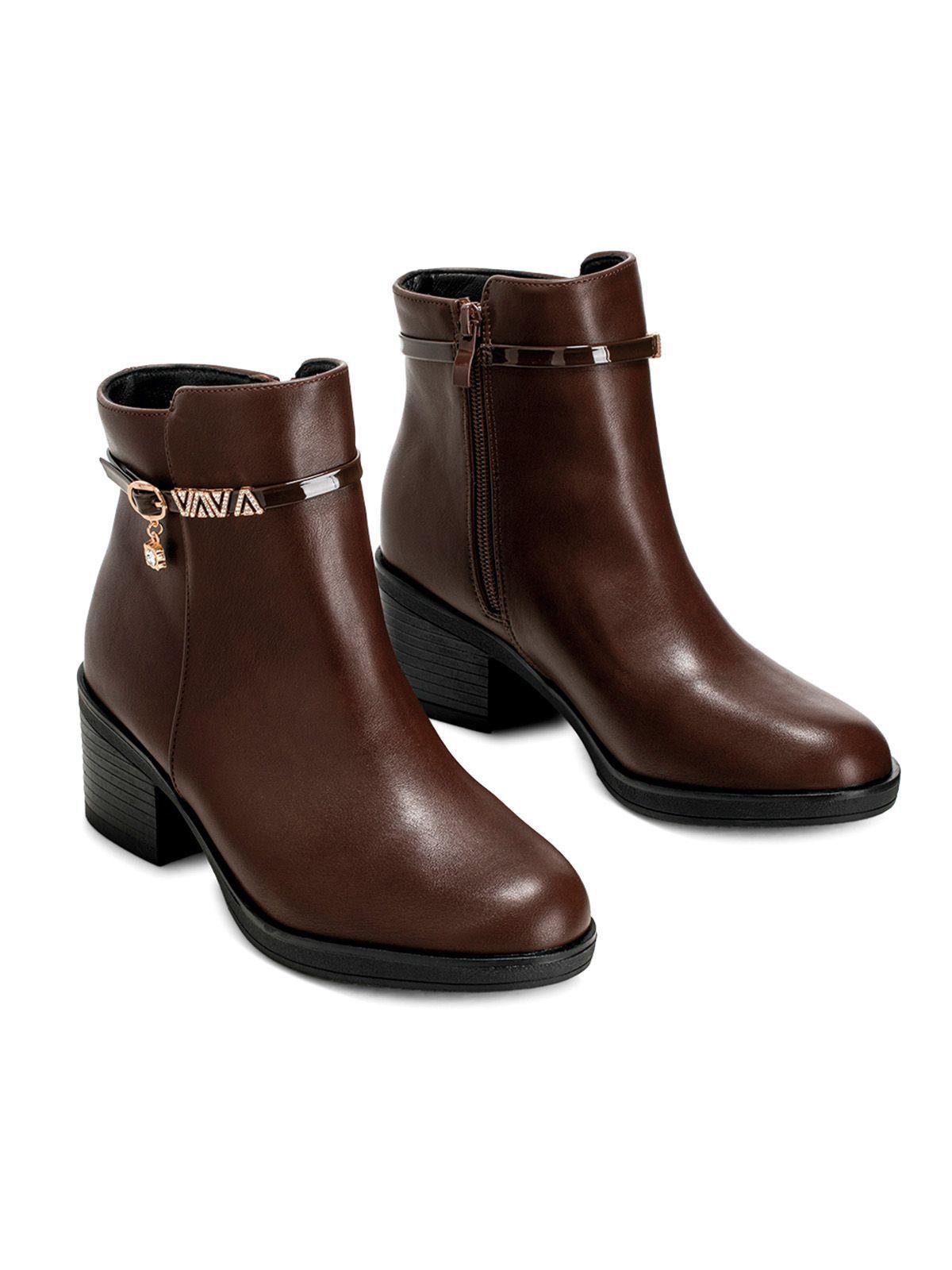 Botin Marron Casual Mujer Weide GH111-5