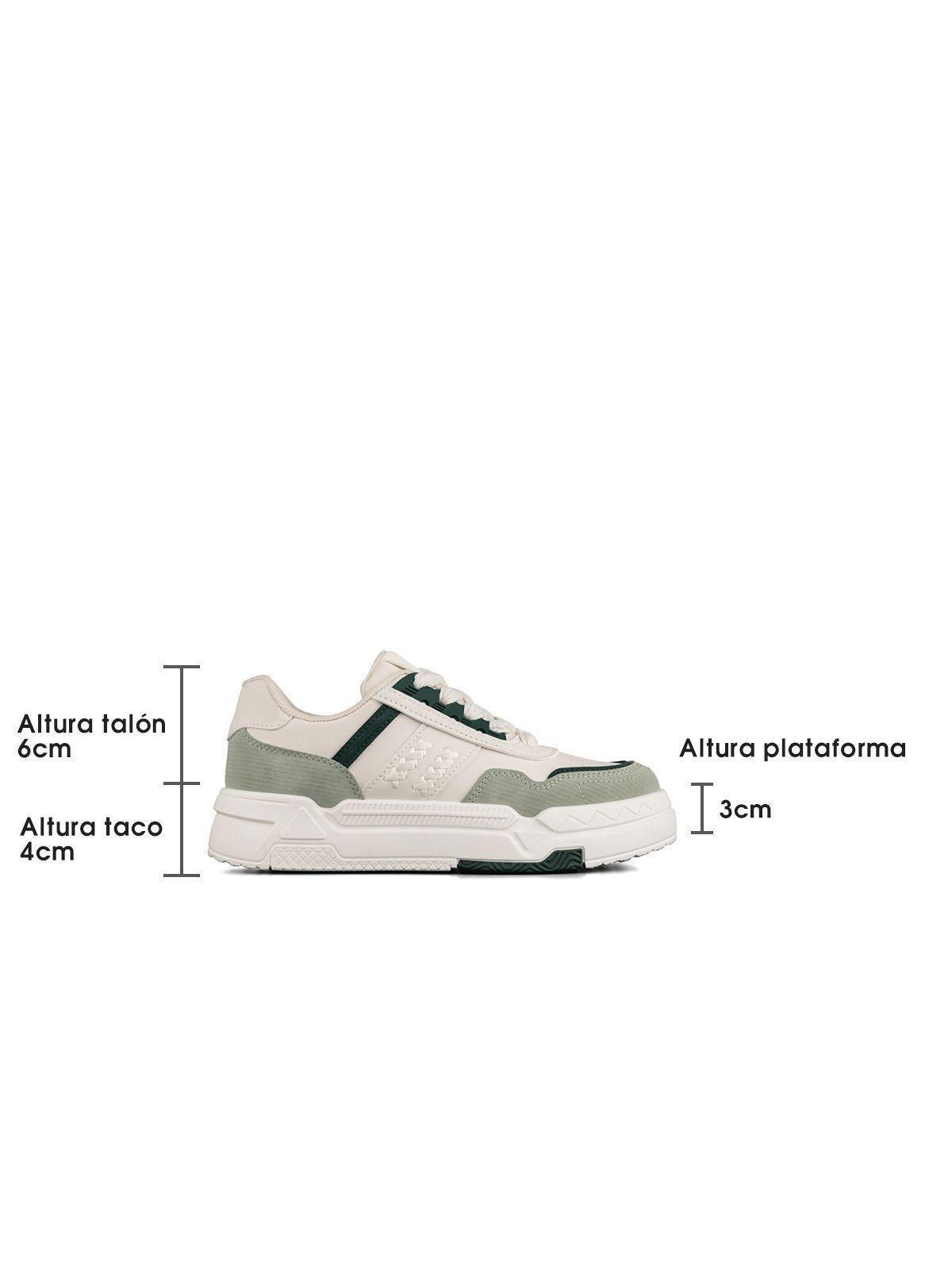 Zapatilla Deportiva Casual De Colores Mujer Weide LT135-6