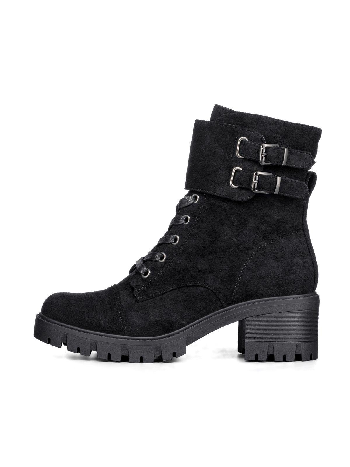 Botin Casual Mujer Tacon Grueso Vintage Weide HX505-4