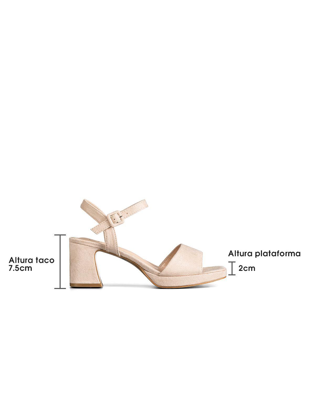 Sandalia De Vestir Fiesta Taco Medio Mujer Weide YOU238-6