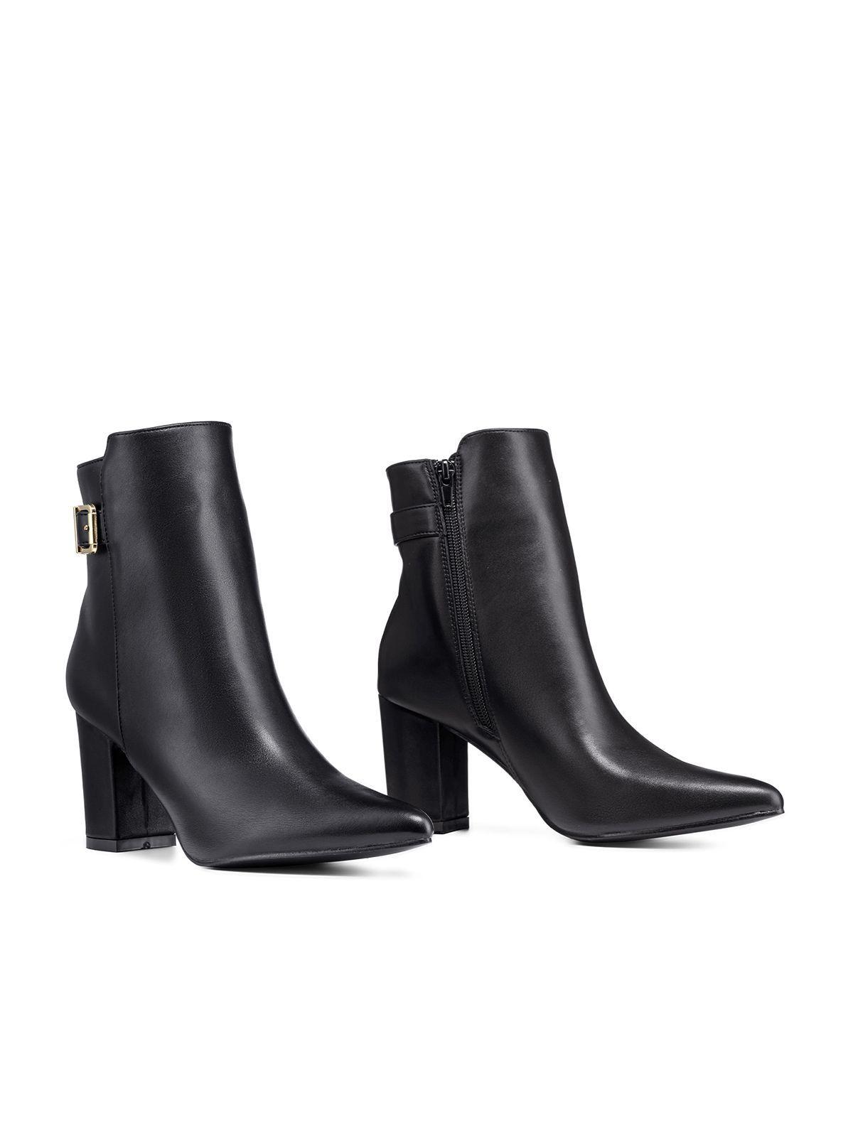 Botín Taco Mujer Casual PU Weide GH183-5