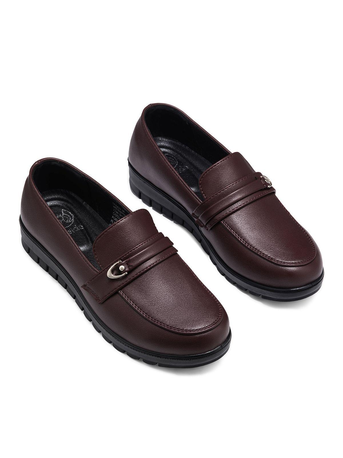 Mocasín Casual Taco Cuña Mujer PU Weide TFA222-2