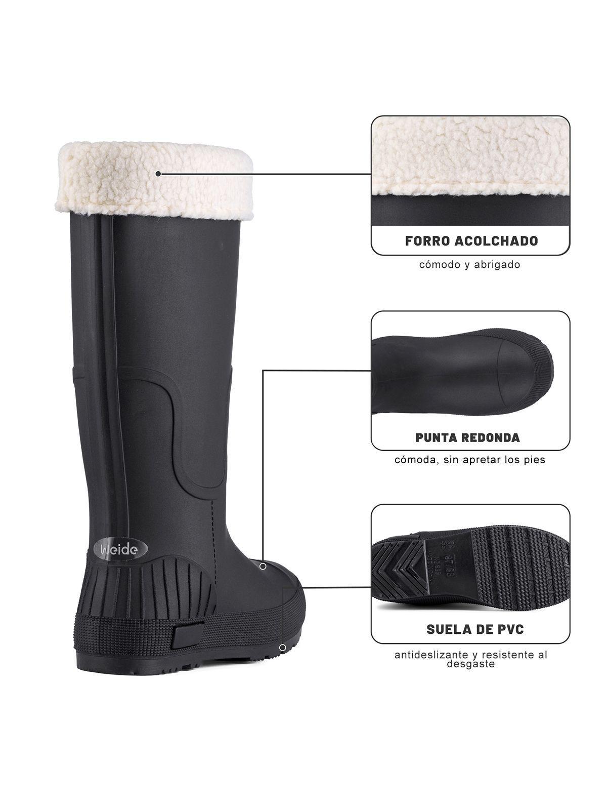 Botín de Agua Mujer Outdoor PVC Weide GH182-8