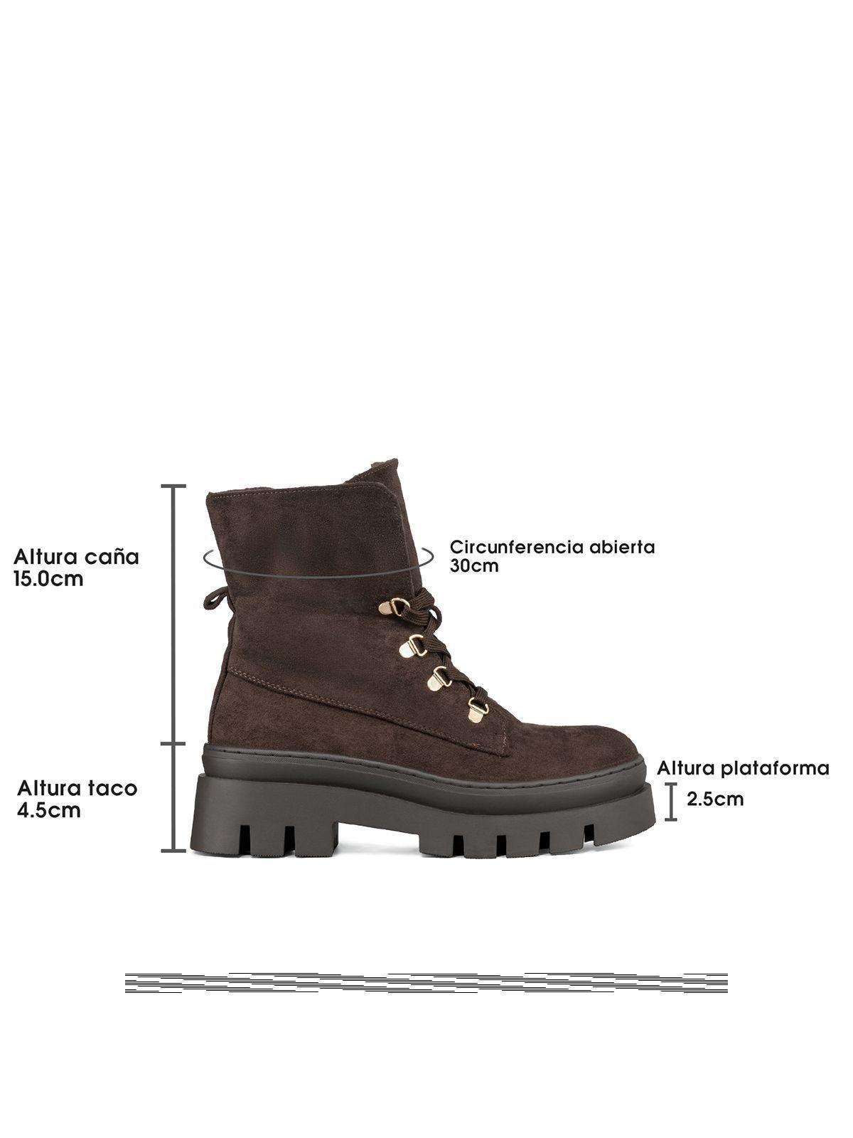 Botin Casual Mujer Plataforma Vintage Weide HX503-6