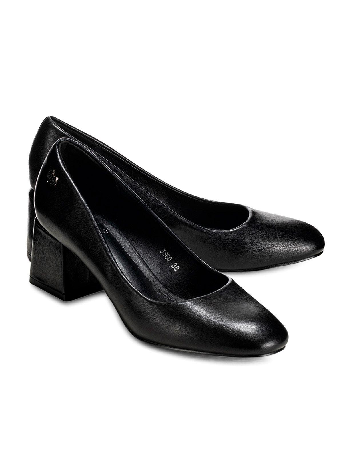 Zapatos Taco Negro Formal Mujer Weide JS60-4