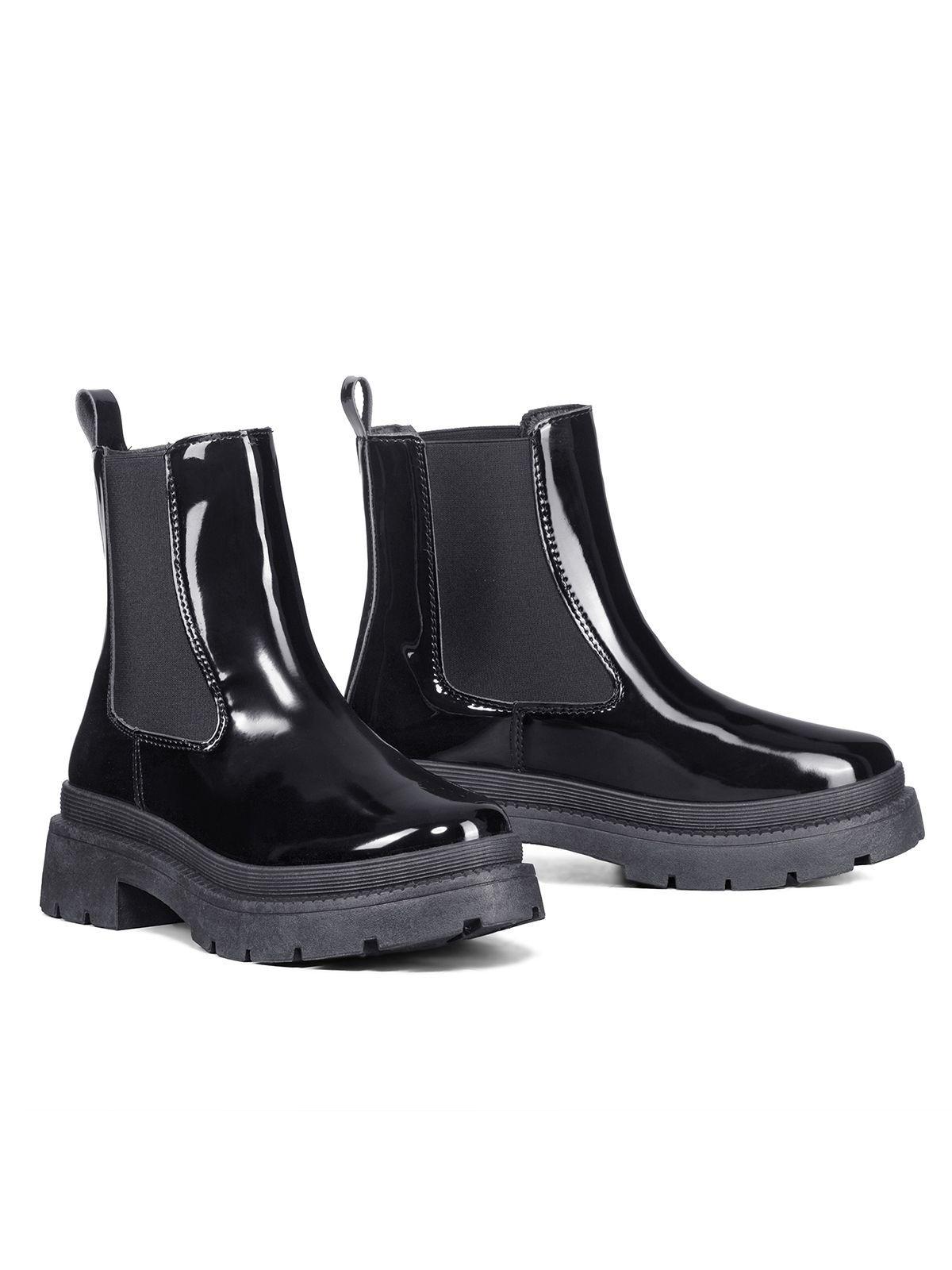 Botin Casual Mujer Plataforma Clasico Formal Weide SL31B-5