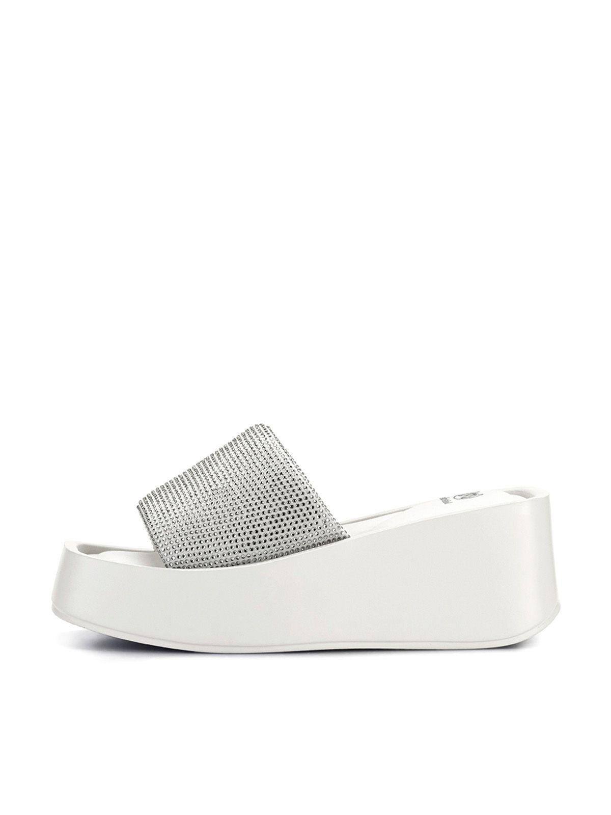 Sandalia Plataforma Blanco Casual YJ31 Weide-1