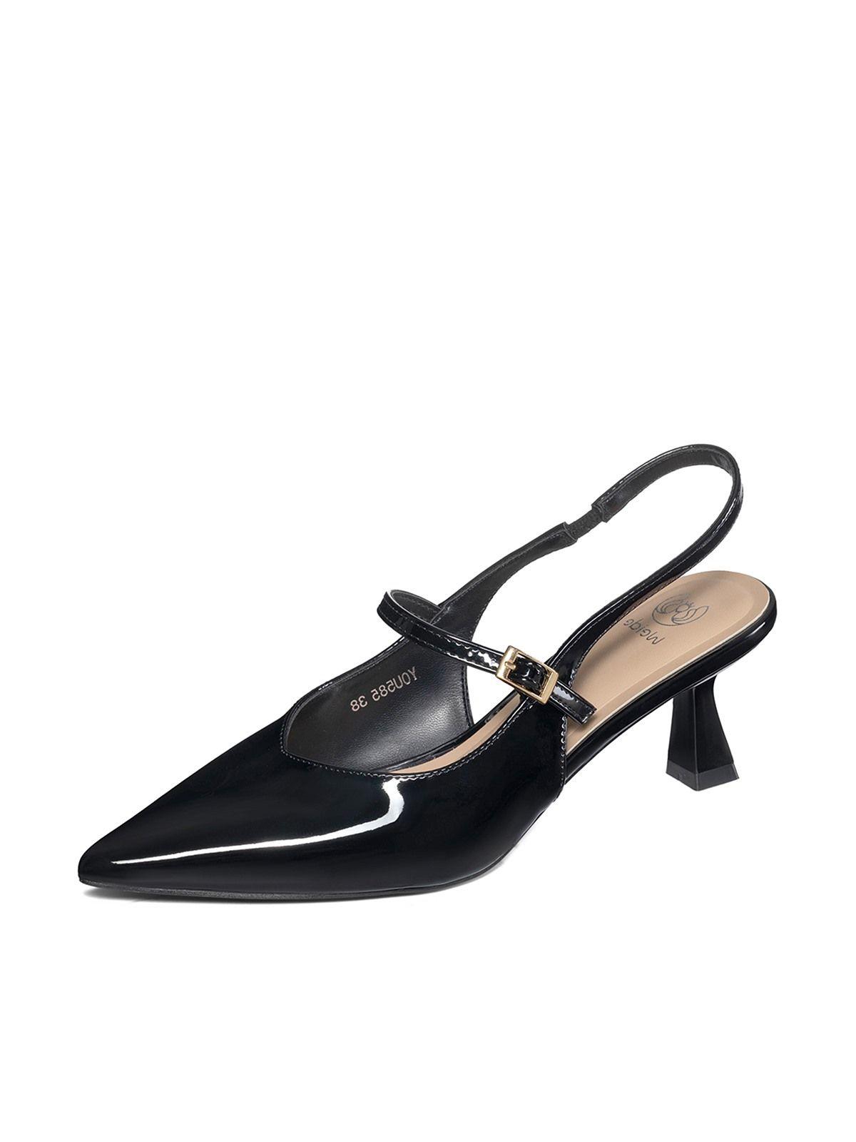 Zapatos Taco Casual PU Acharolado Mujer Aguja Weide YOU585-0