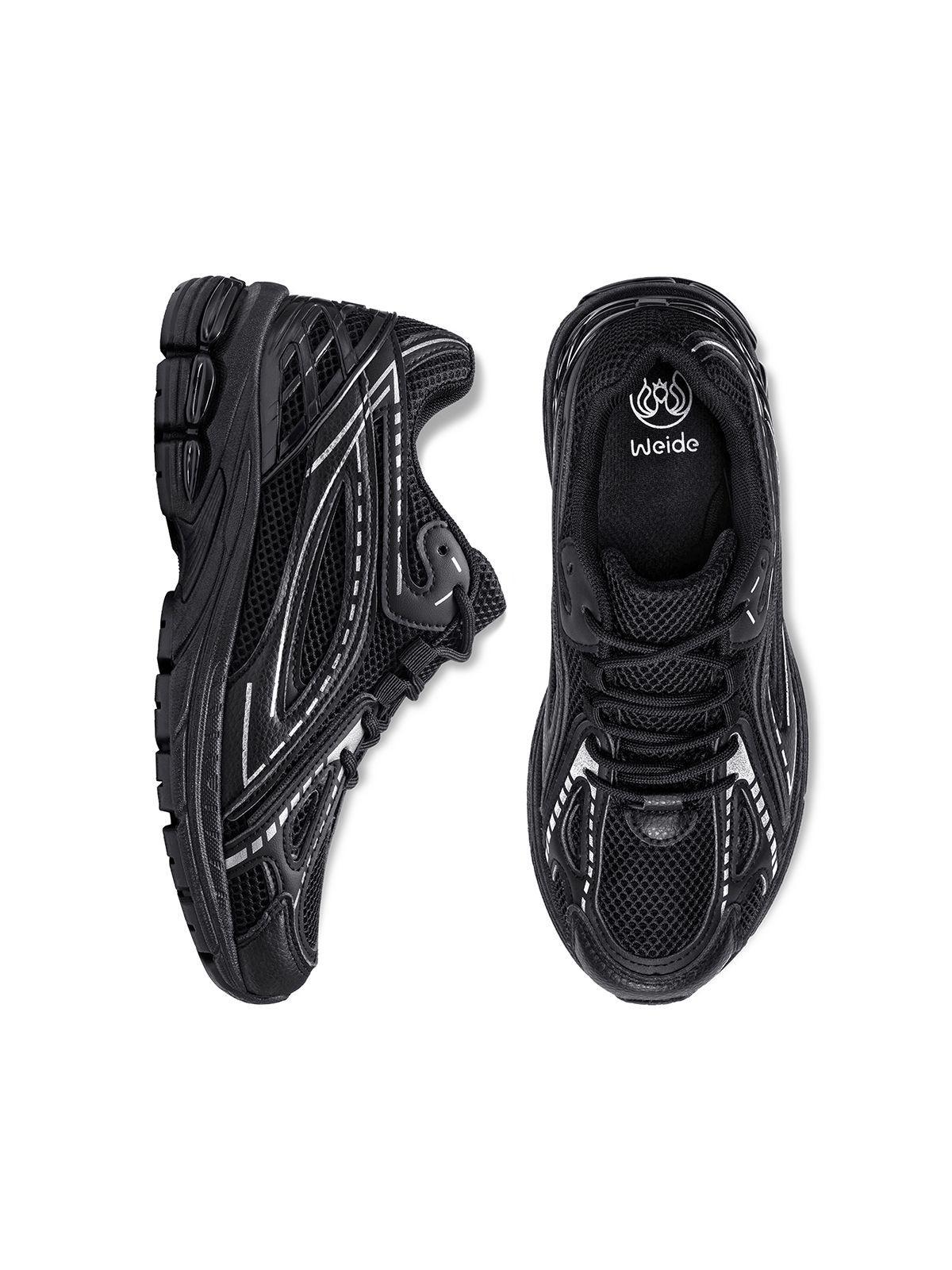 Zapatillas Casual Malla PU Mujer Plataforma Weide LT221-2