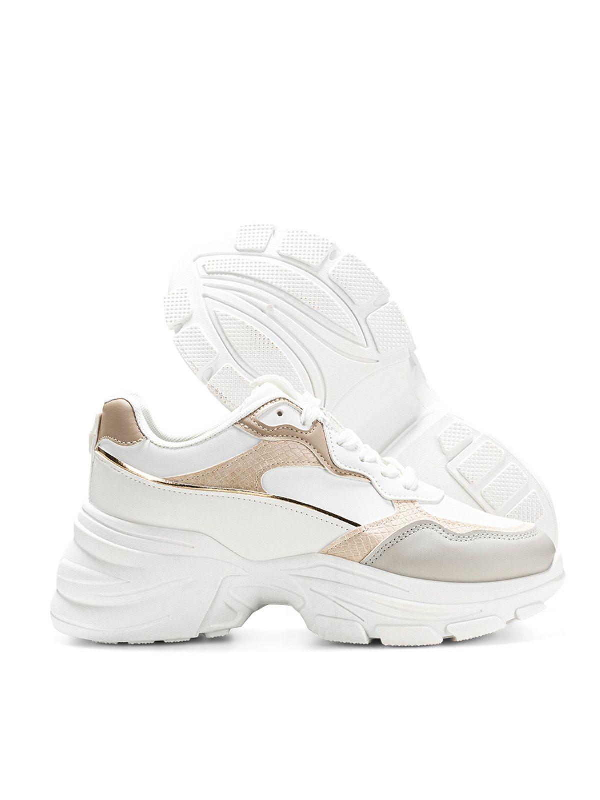 Zapatillas Beige Casual Mujer Weide SL06-4
