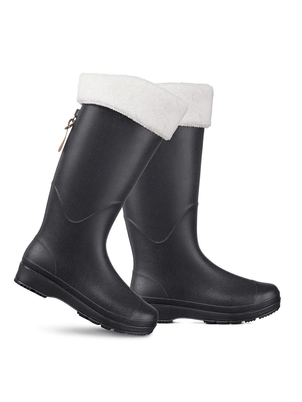 Bota De Agua Mujer Pvc Impermeable Casual Comodo Weide GH160-4