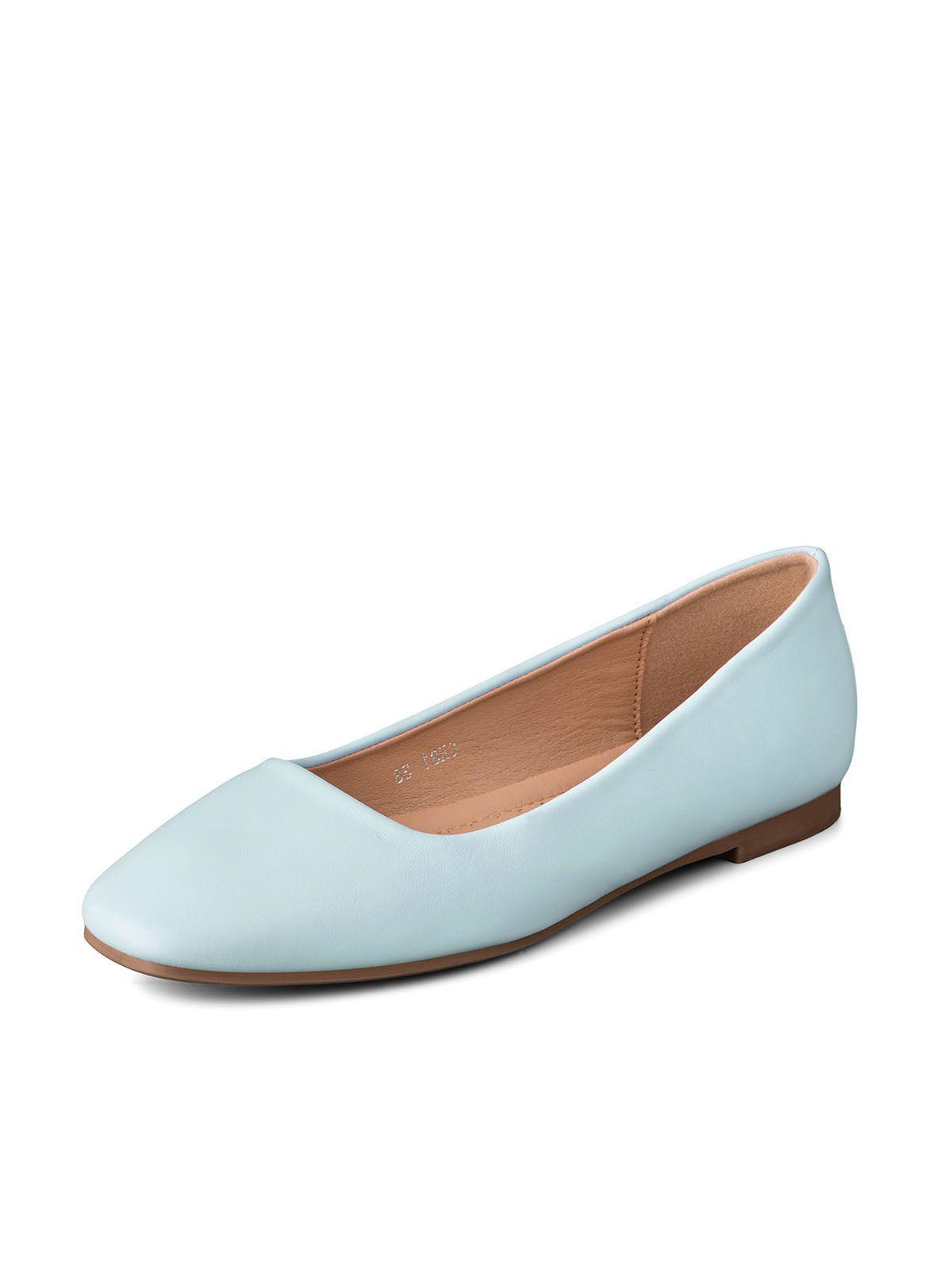 Ballerinas Eco Cuero Azul Casual Mujer Weide GH81-0