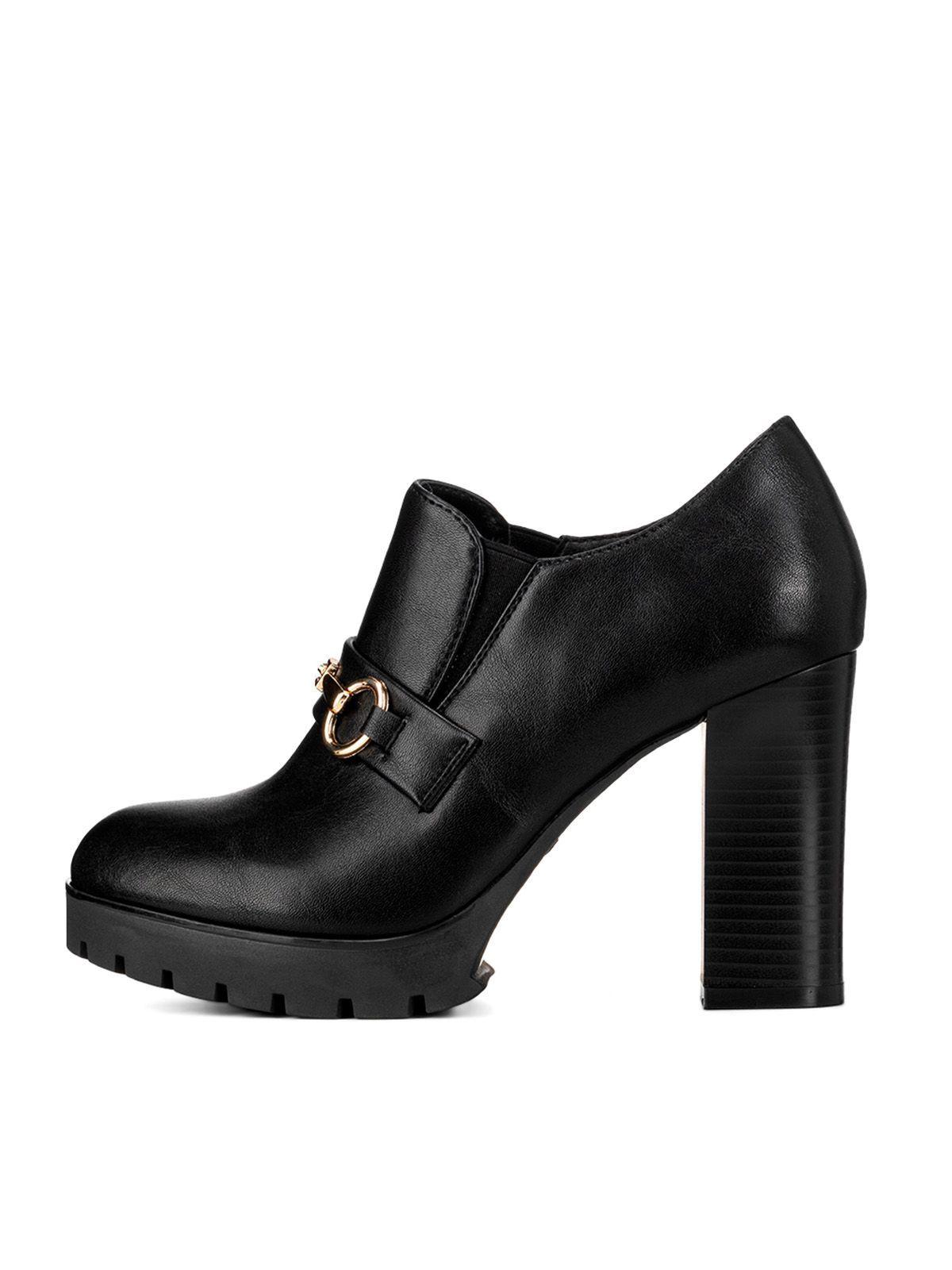 Botin Negro Casual Mujer Weide RQ71-2