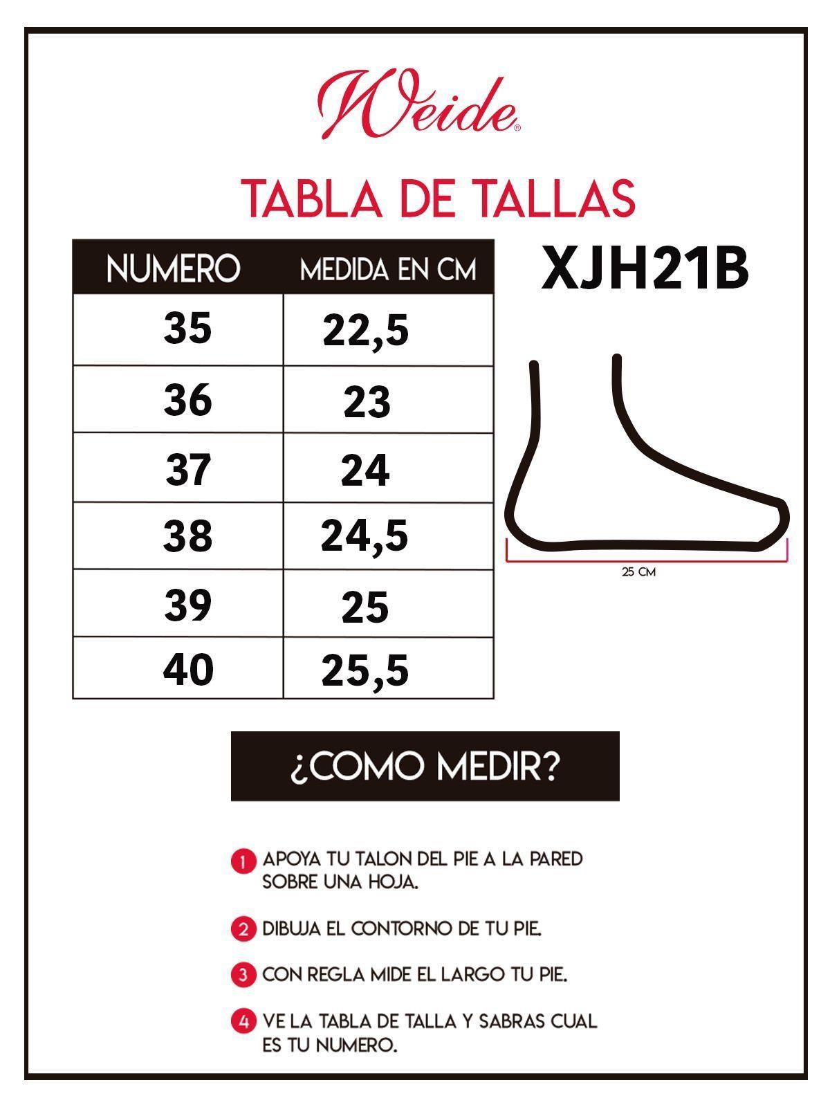 Bota Brigitta Negro Weide-3