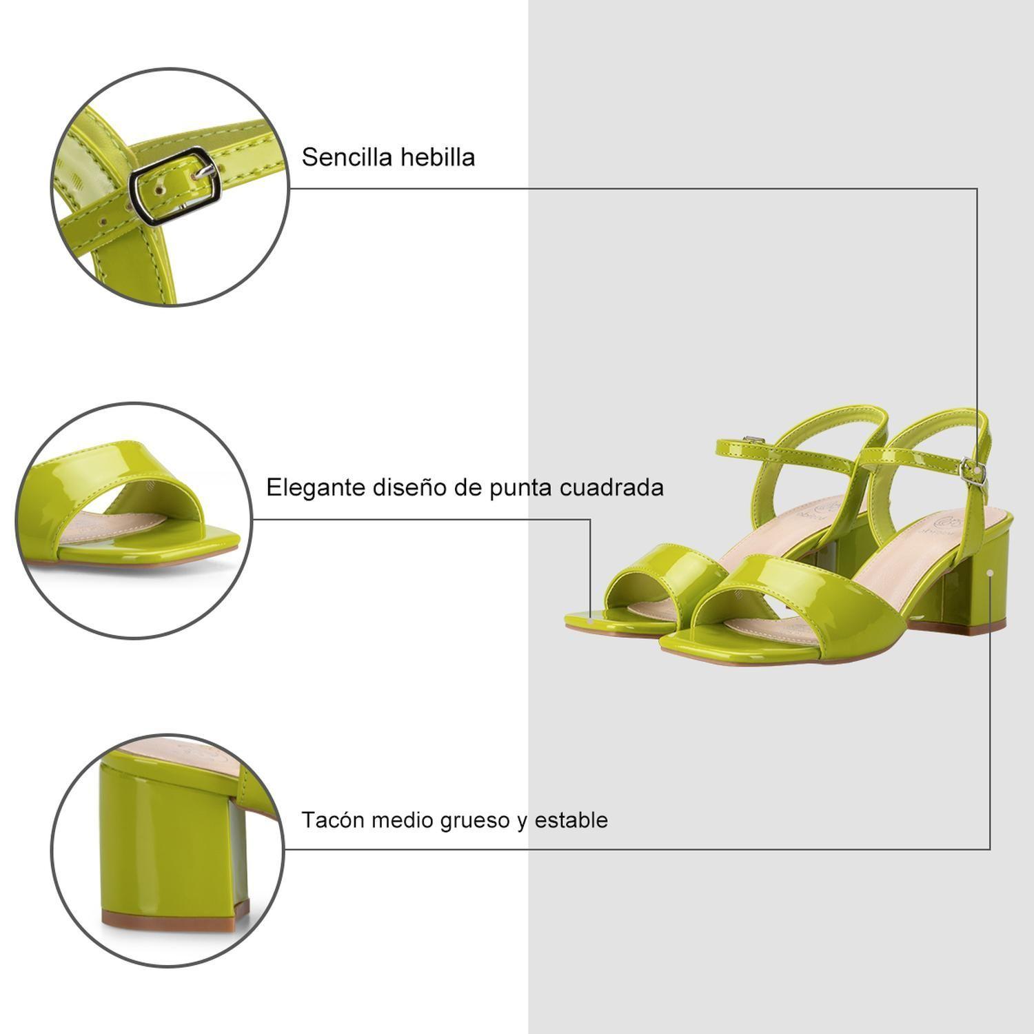 Sandalias Belala Verde Weide-5