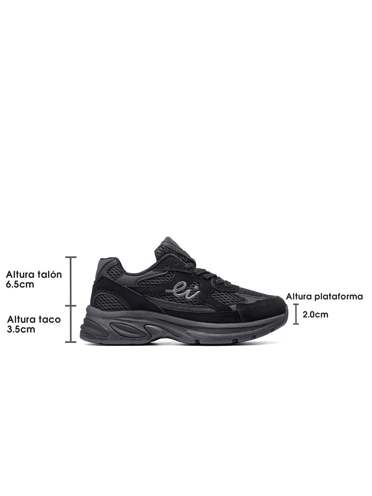 Zapatillas Casual Malla PU Mujer Plataforma Weide LT222-3