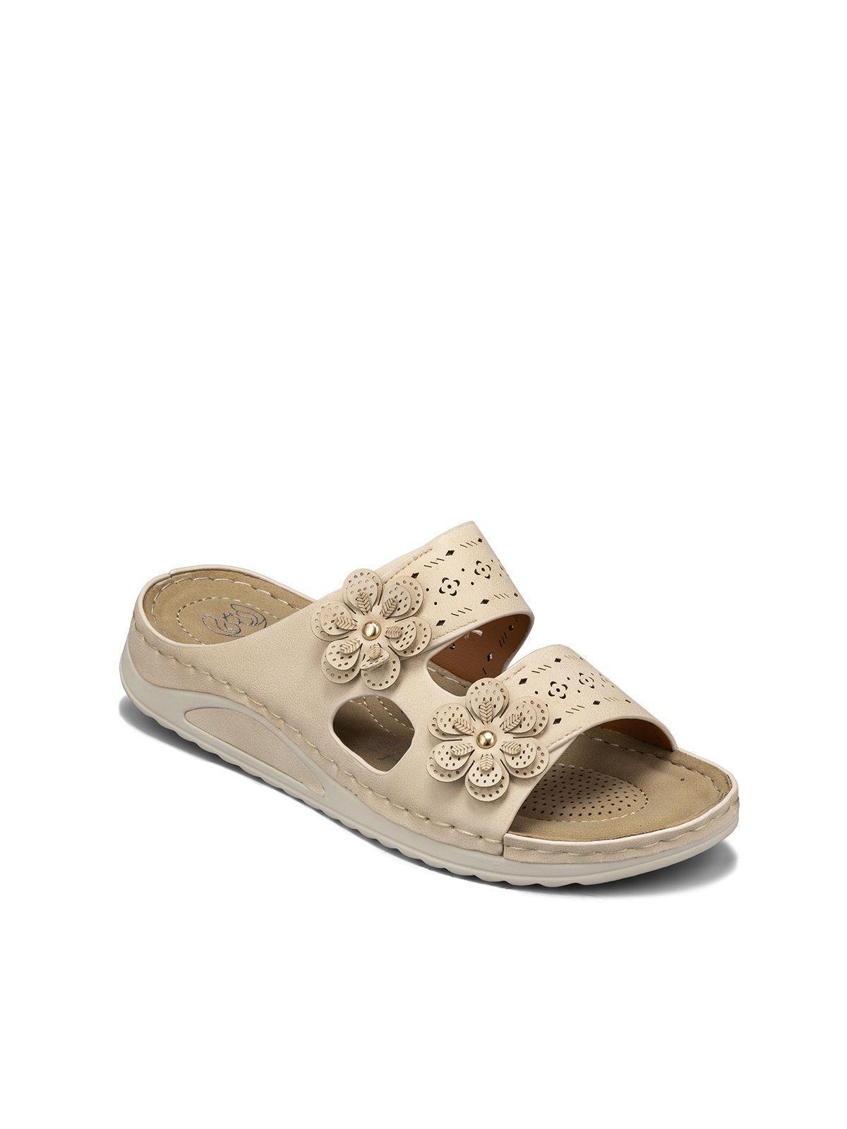 Sandalia Estilo Chala Confort Taco Cuña Mujer Weide JN723-6