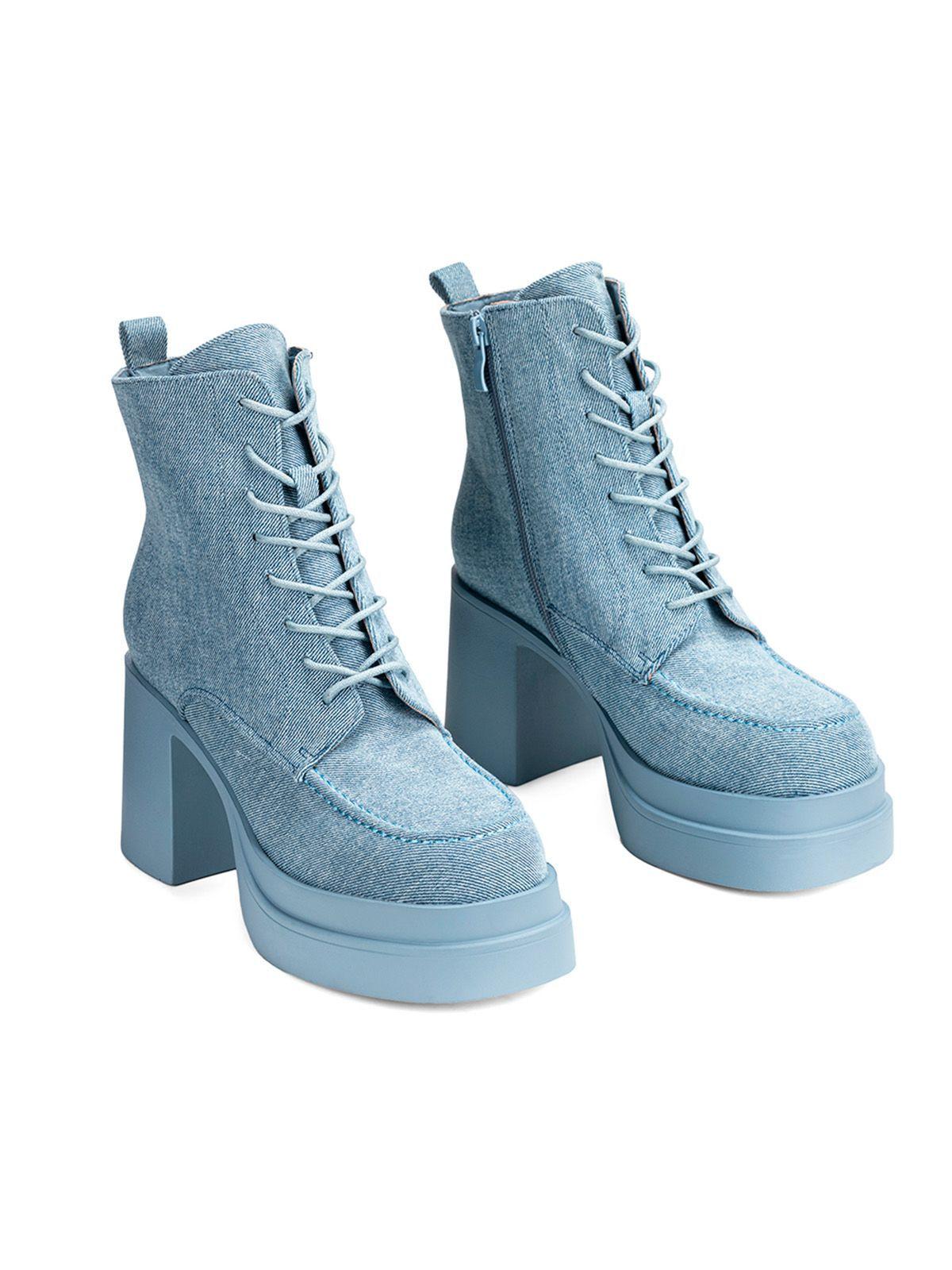 Botin Vaquero Casual Mujer Weide YL72-4