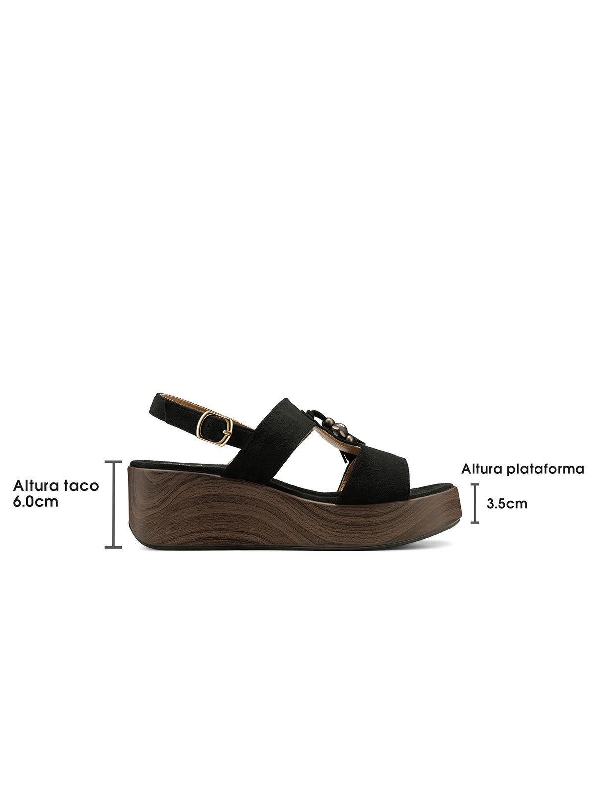 Sandalias PU Textil Mujer Plataforma Weide YQ01-3