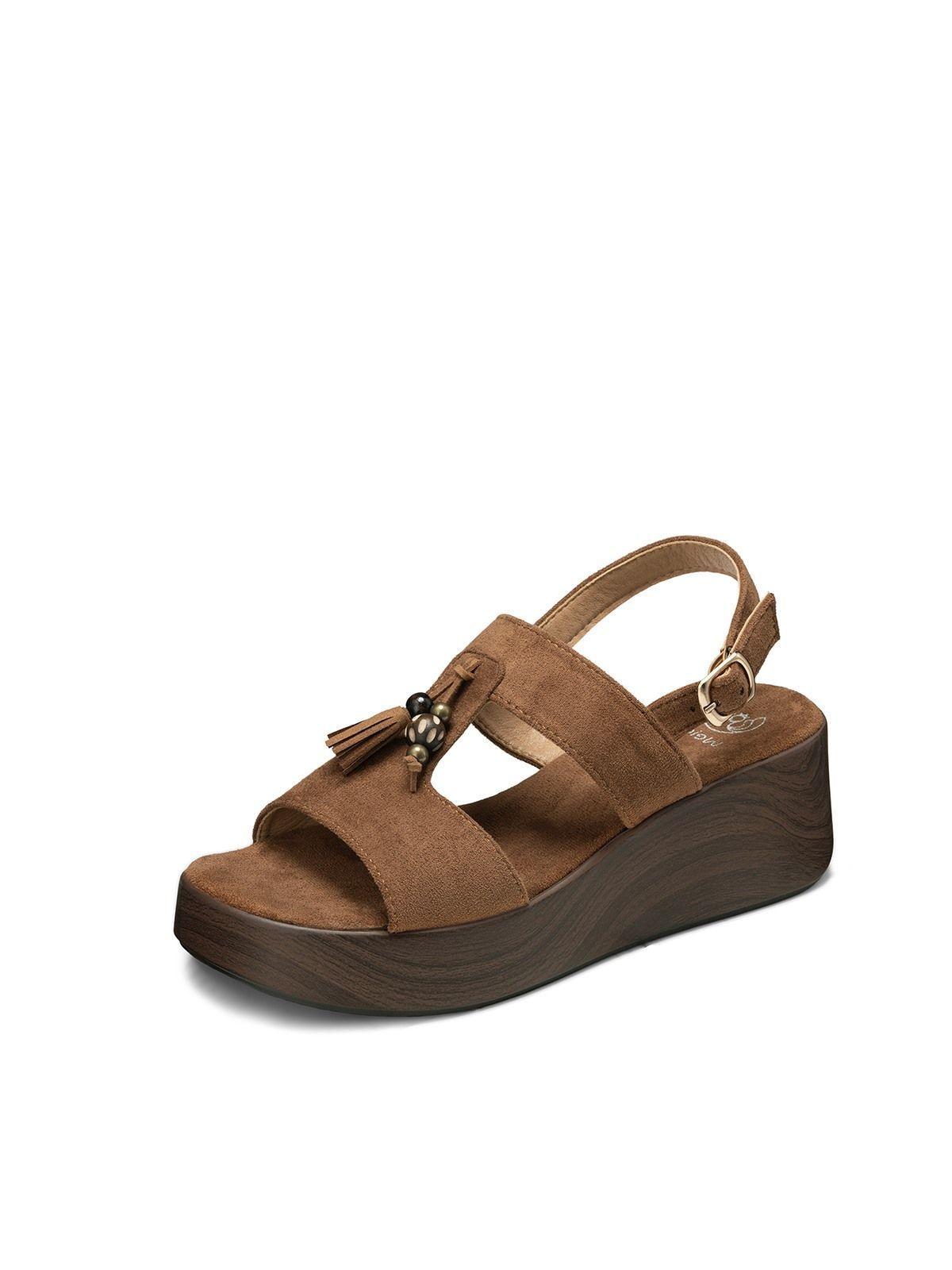 Sandalias PU Textil Mujer Plataforma Weide YQ01-0