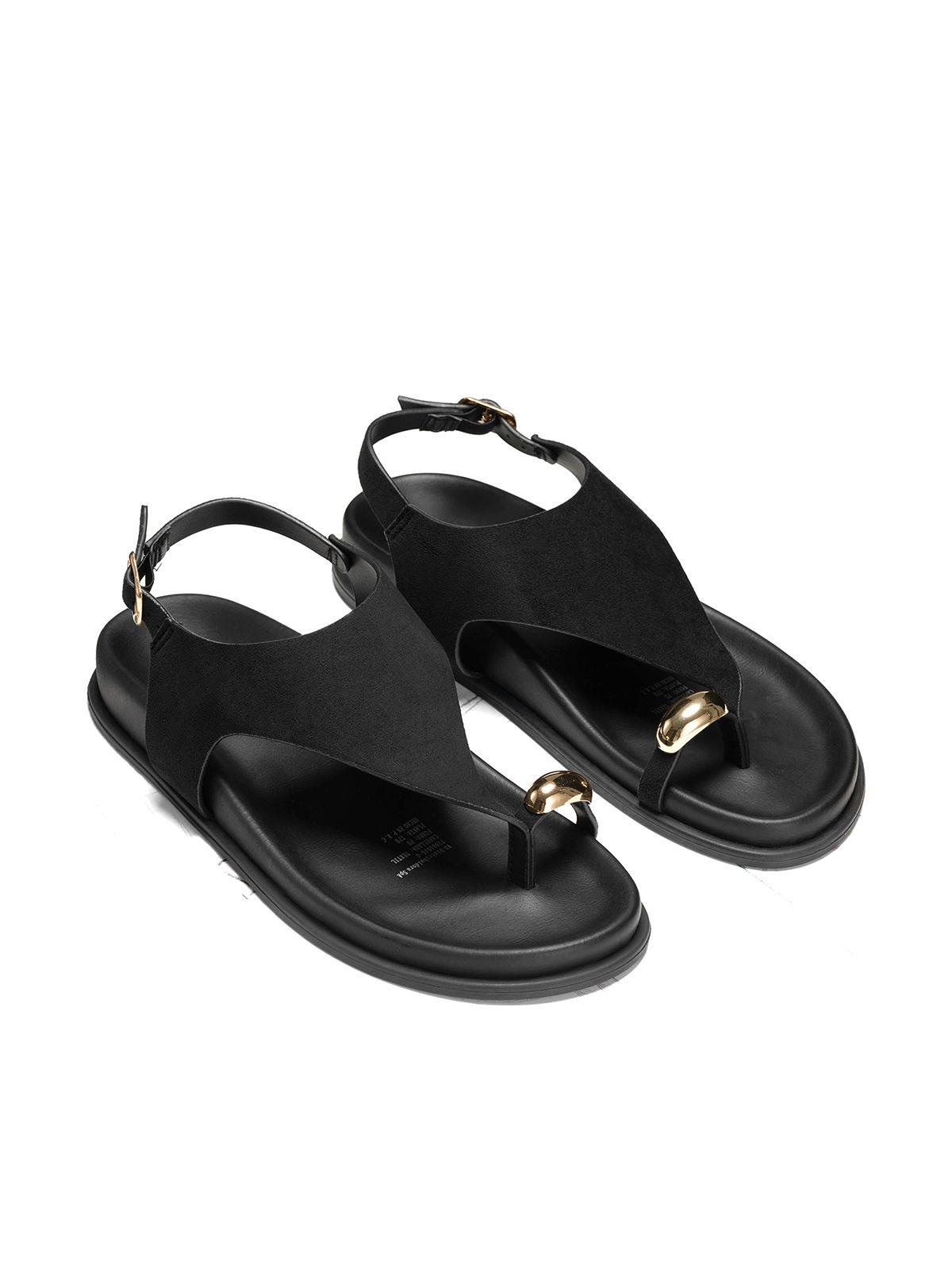 Sandalias PU Textil Mujer Plano Weide HY20-2