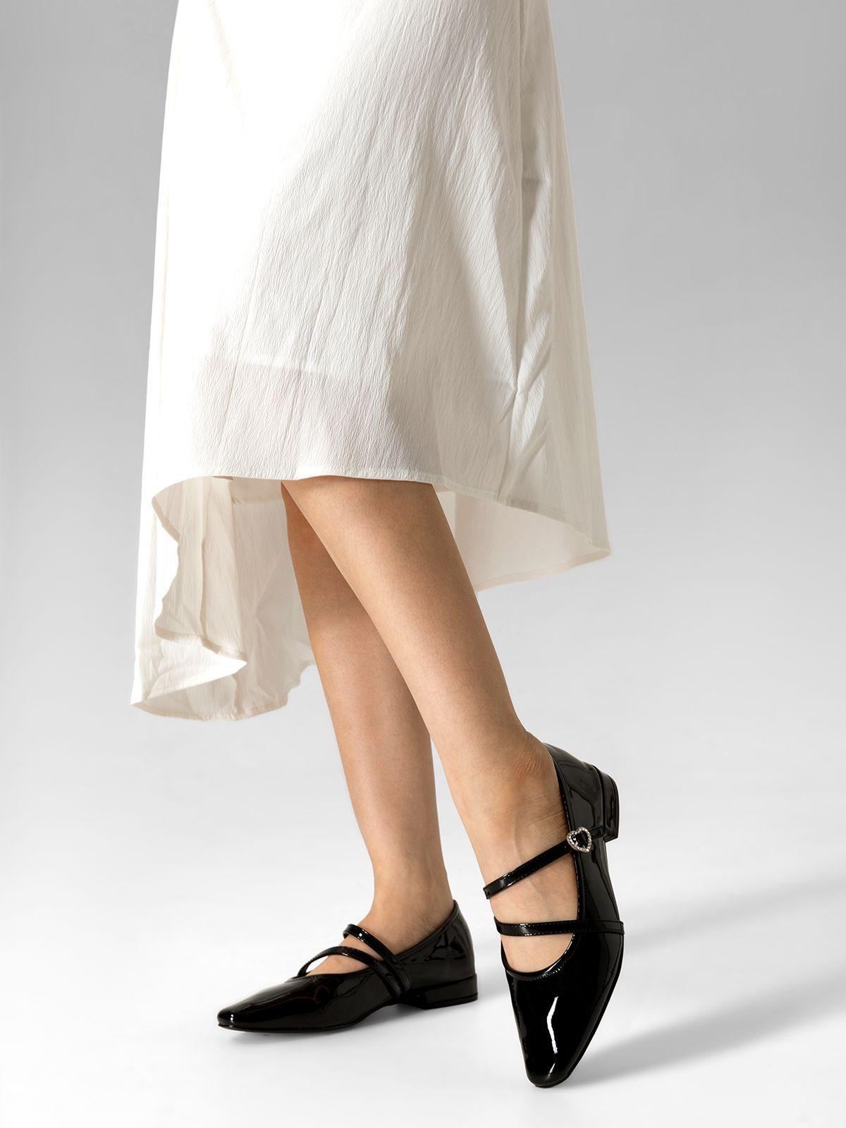 Zapato Mary Jane Estilo Elegante Mujer Weide YL050-1