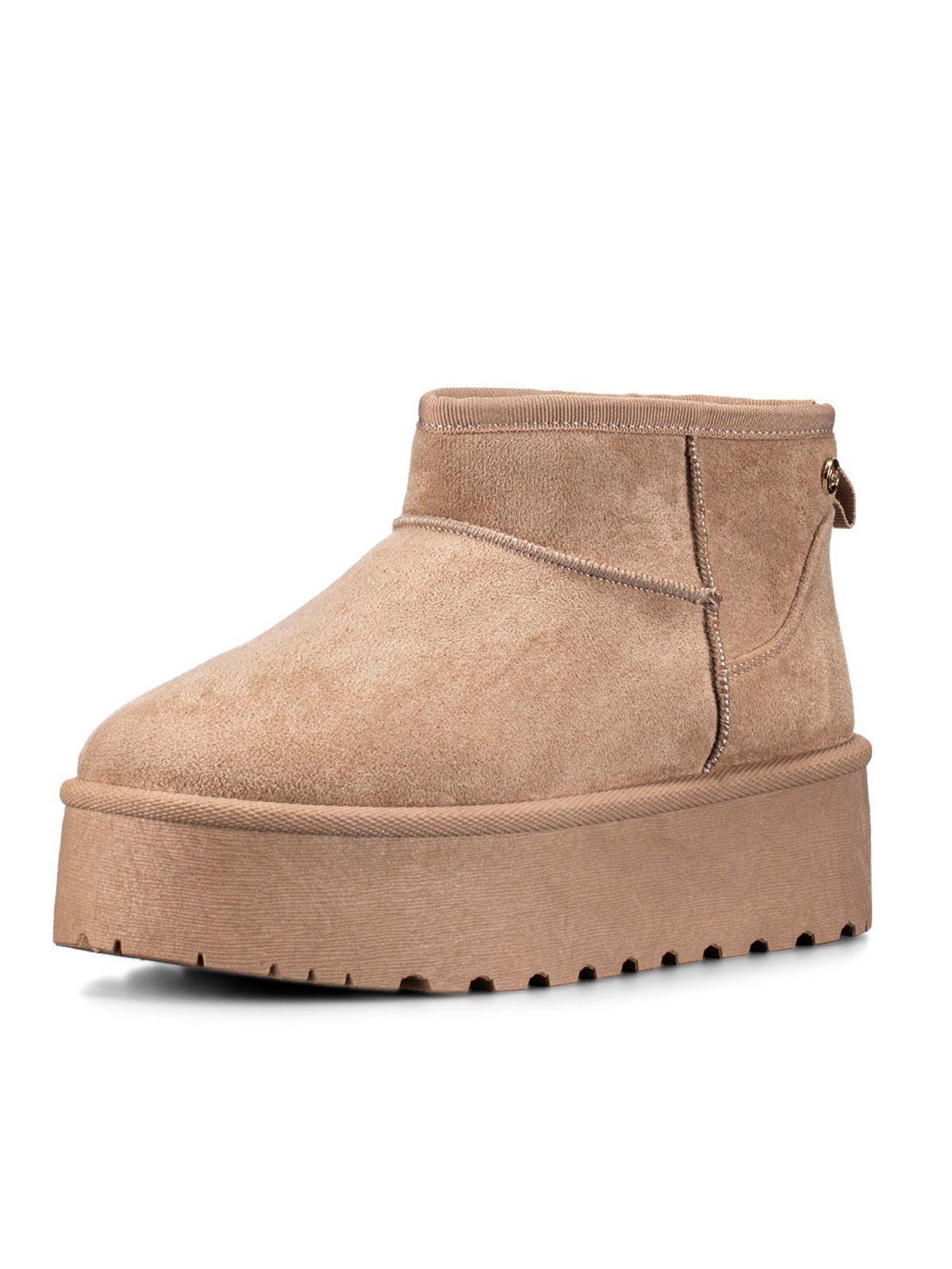 Botin Caqui Casual Mujer Weide LT123-0