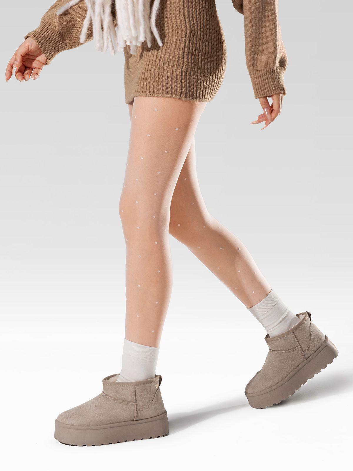 Botin Caqui Casual Mujer Weide LT123-2