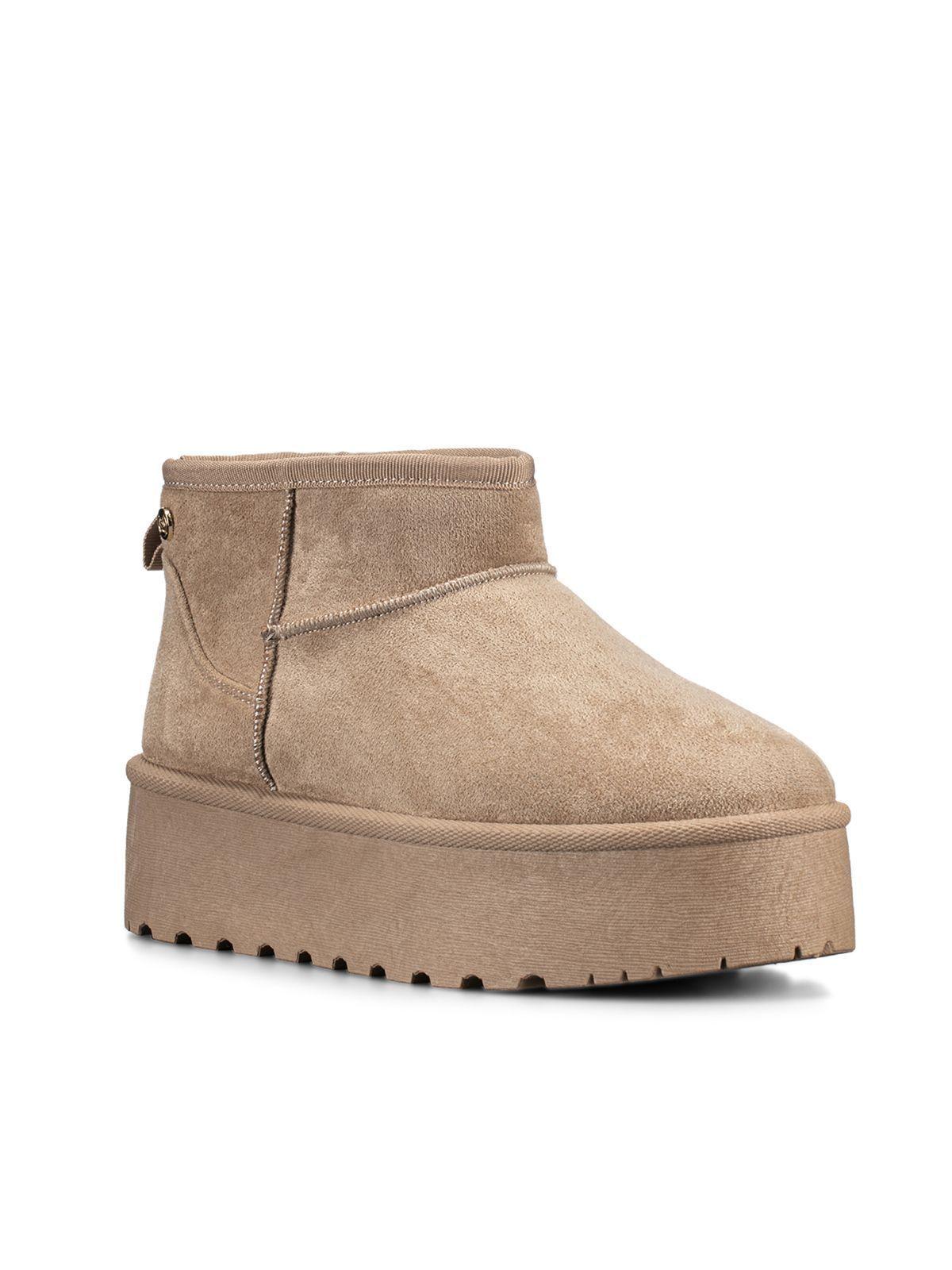 Botin Caqui Casual Mujer Weide LT123-4