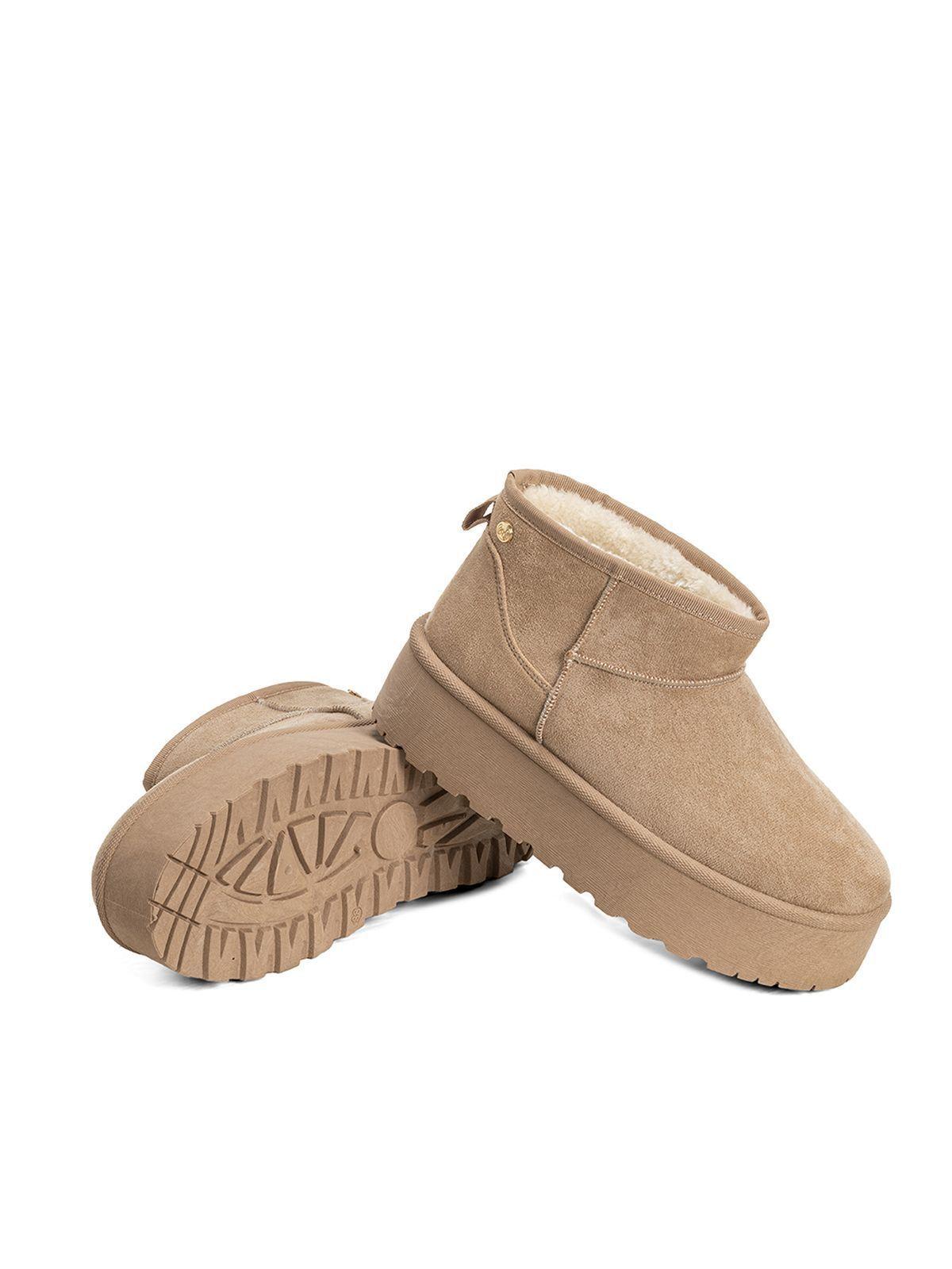 Botin Caqui Casual Mujer Weide LT123-5