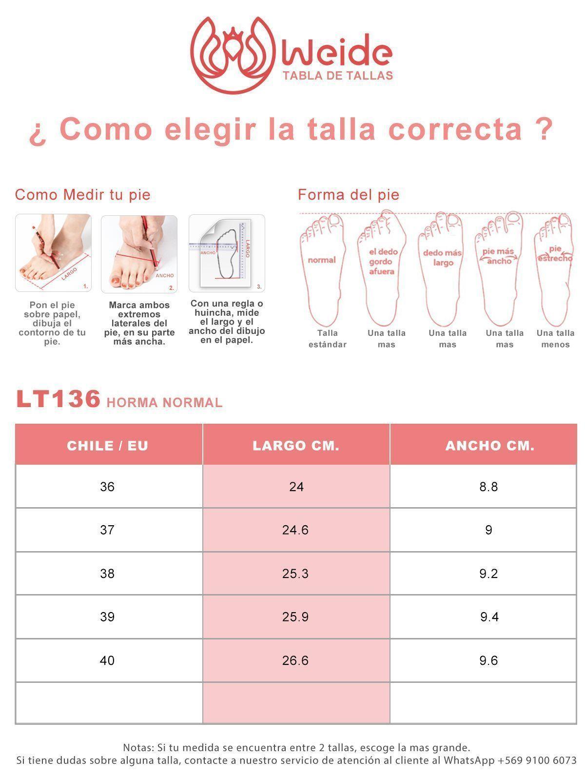 Sandalia Chala Casual Plataforma Mujer Elegante Weide LT136-3
