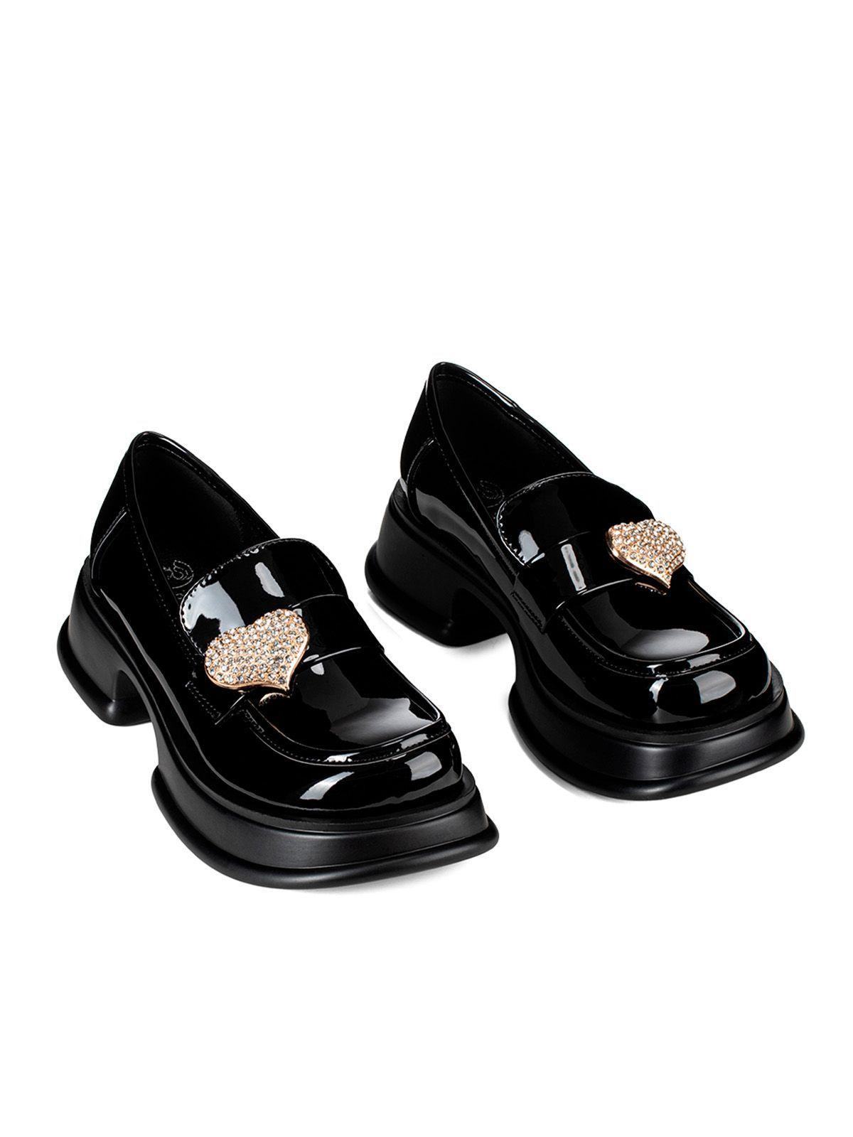 Mocasin Negro Casual Mujer Weide GH112-4