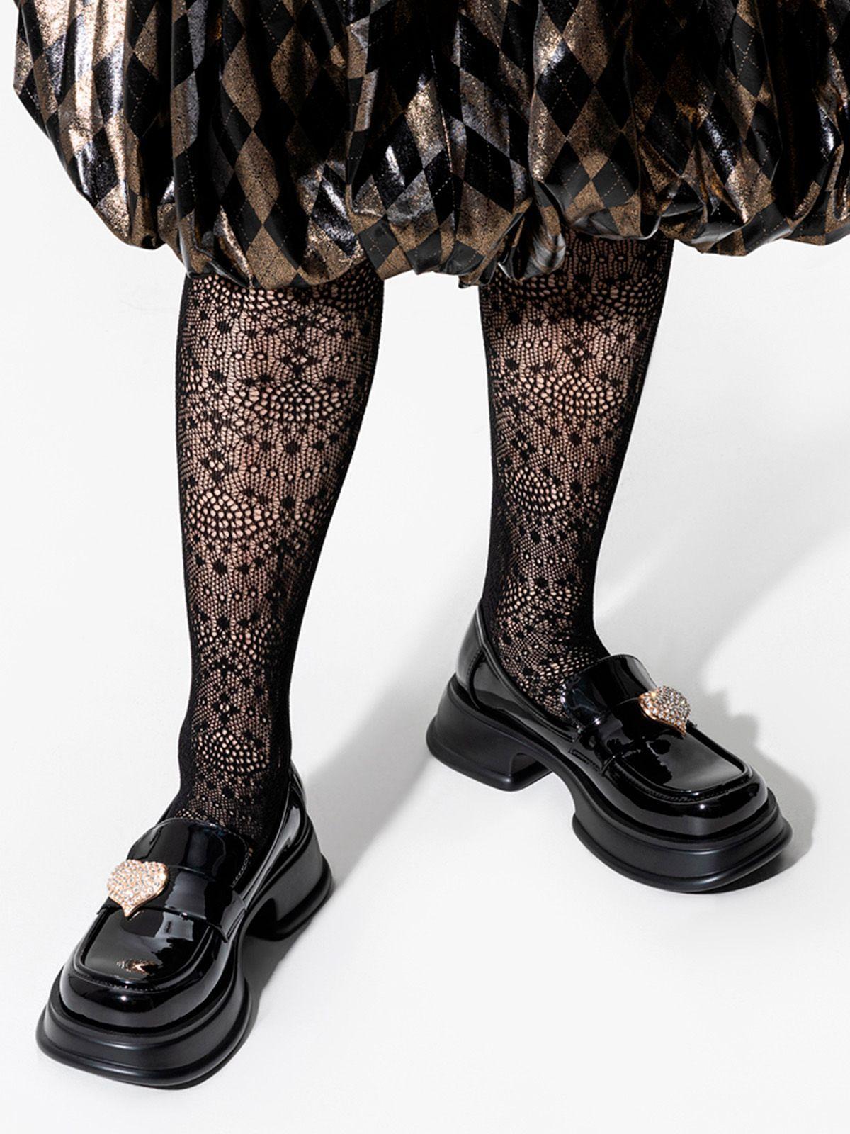 Mocasin Negro Casual Mujer Weide GH112-8