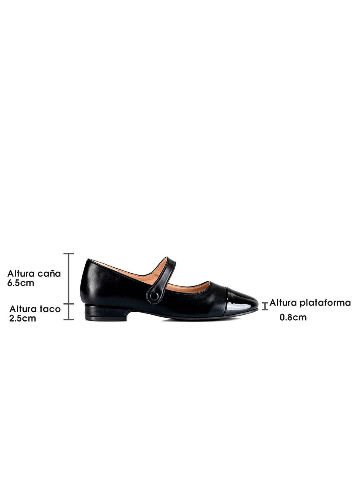 Zapatos Taco Negro Weide YL67-5
