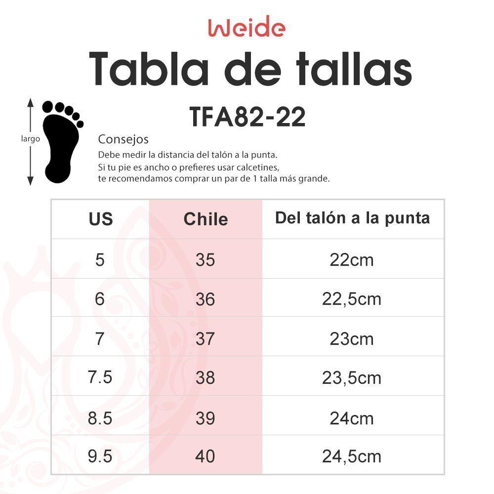 Zapatilla Enora Azul Weide-3