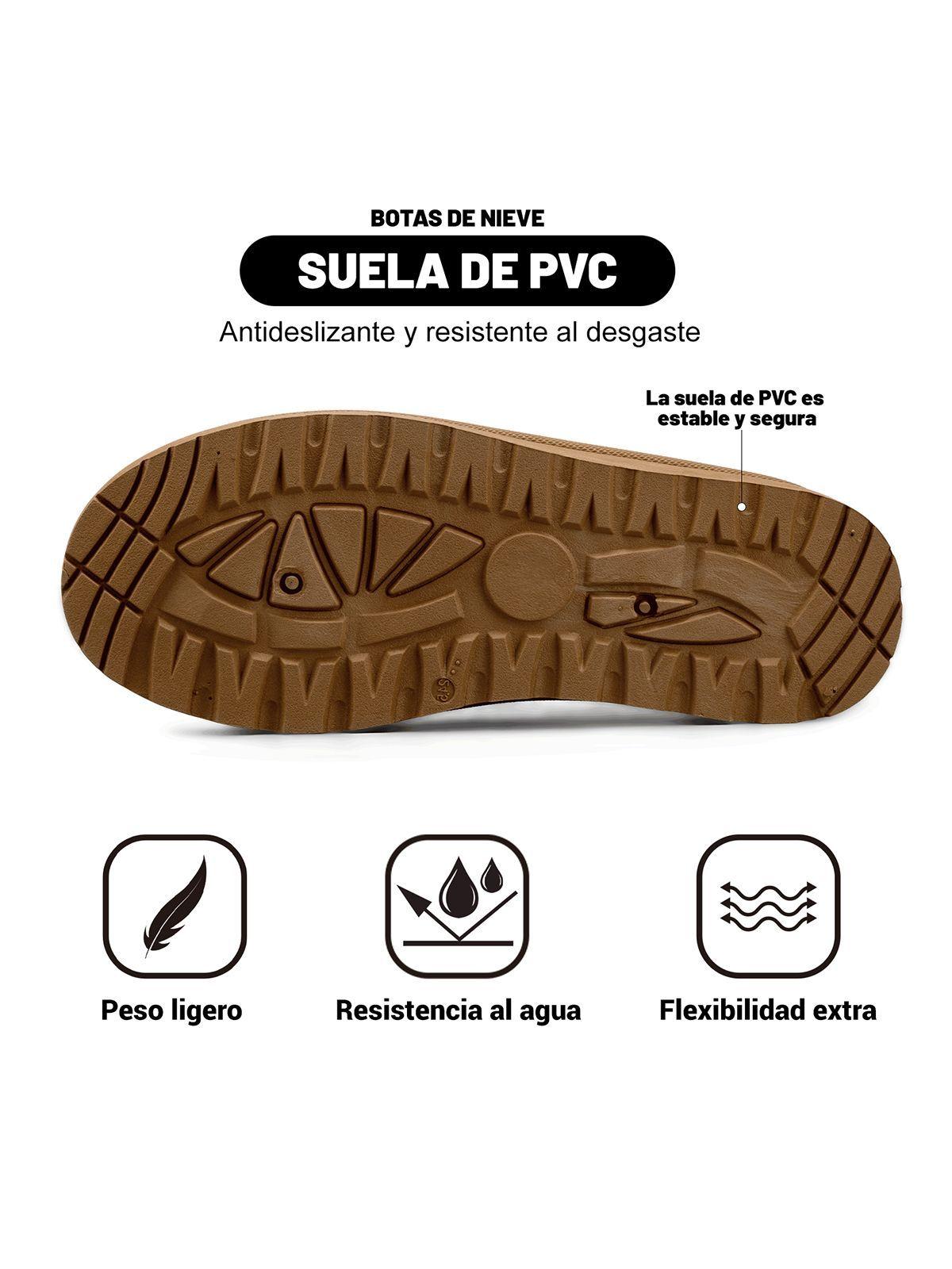 Botín Térmico Mujer Plataforma PU Textil Weide GLT617-7