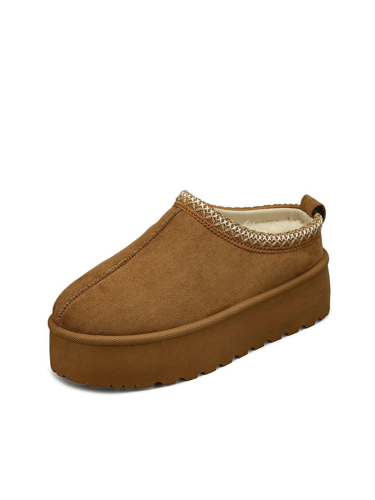 Botín Térmico Mujer Plataforma PU Textil Weide GLT617-0