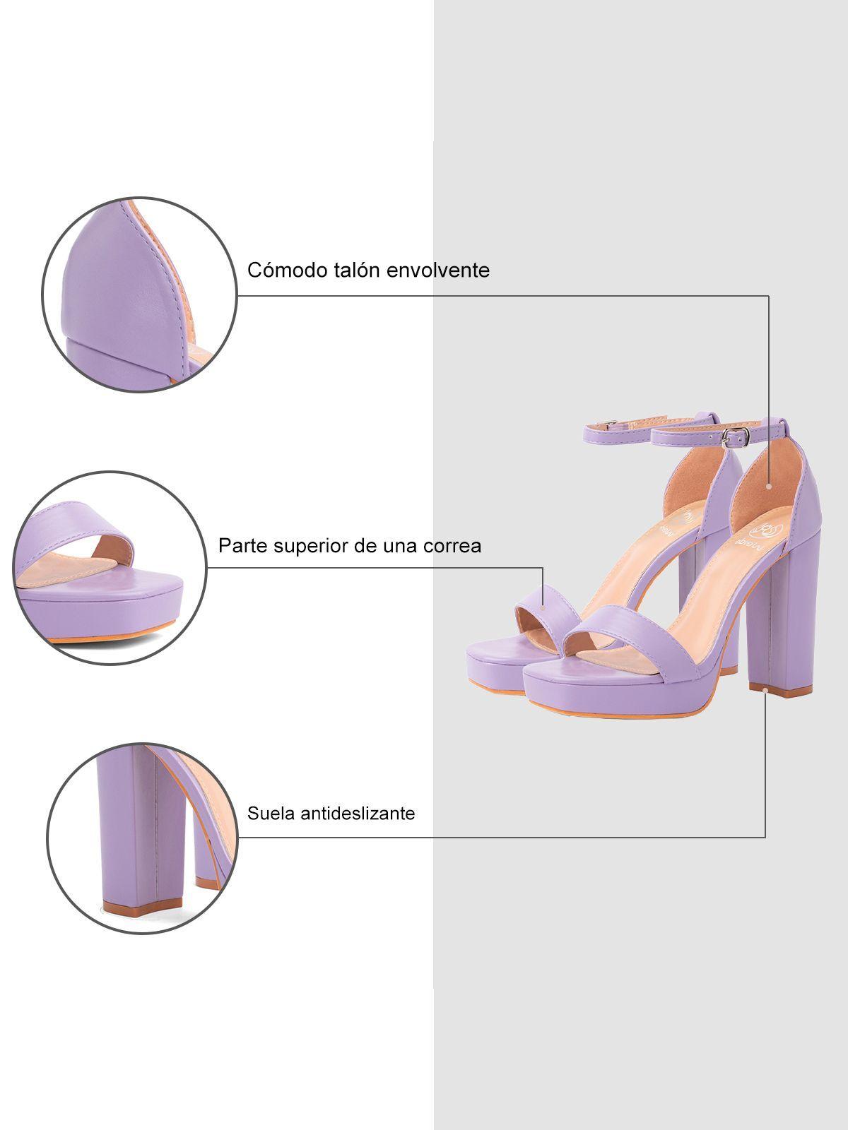 Sandalia Naike Morado Weide-4