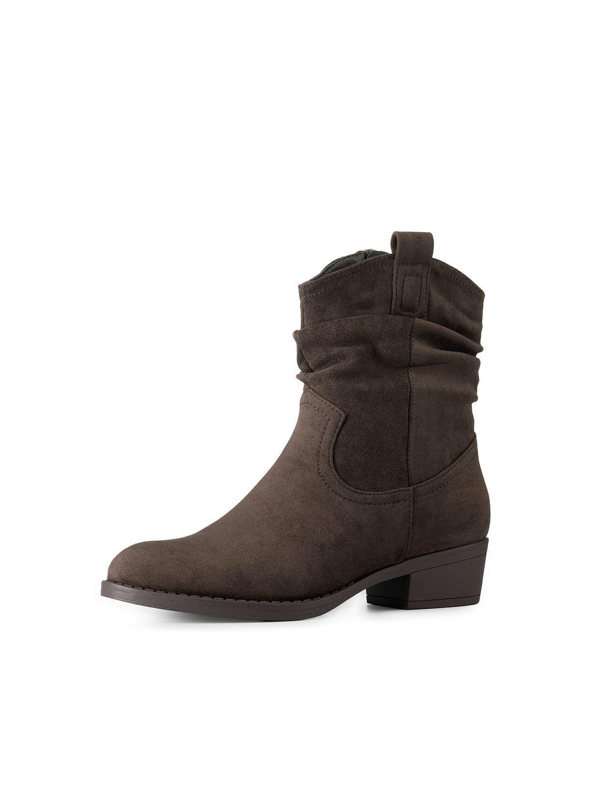 Botín Taco Mujer Casual PU Textil Weide ZS80-0