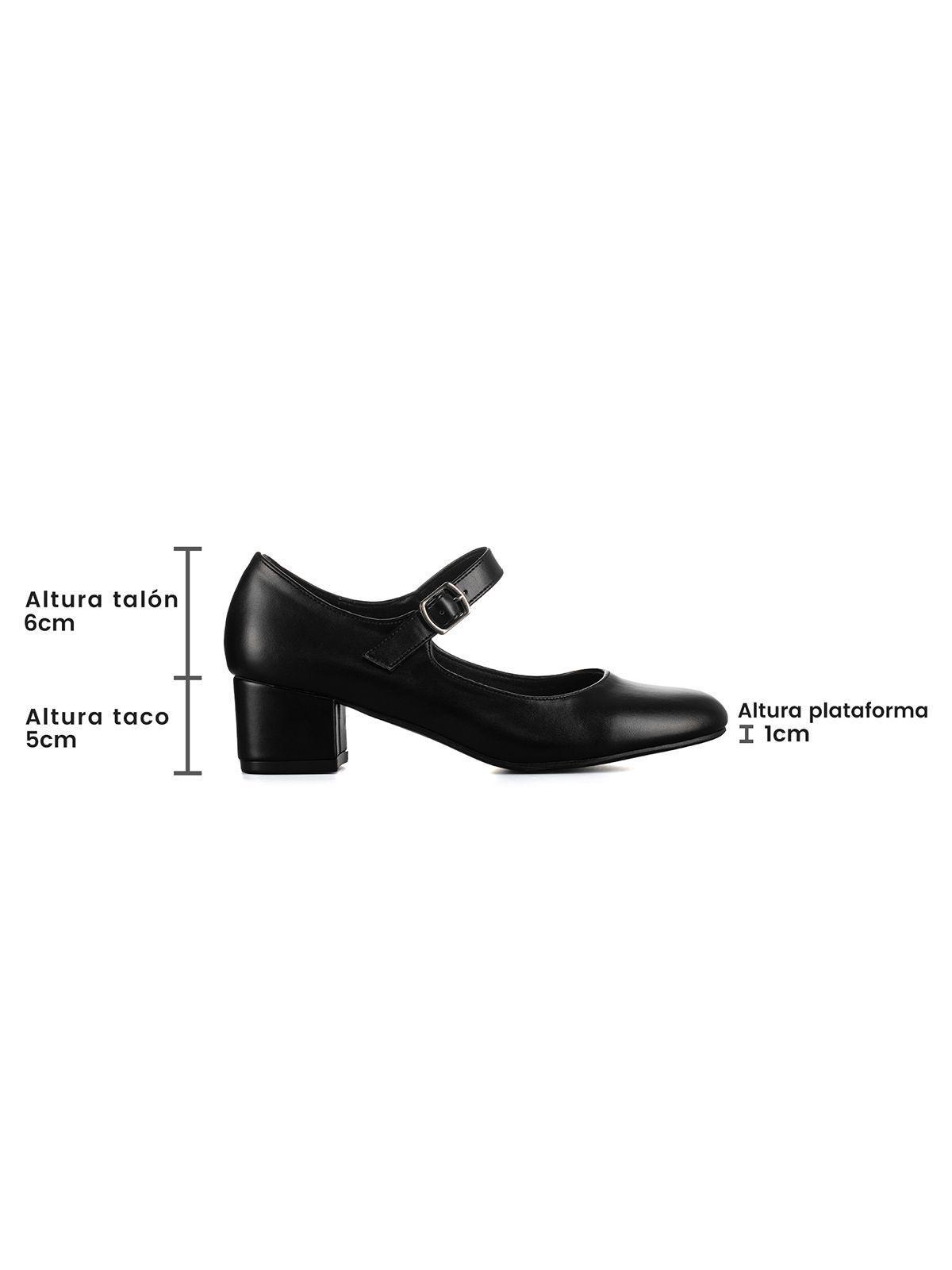 Zapatos Mary Jane Con Taco Cómodo Mujer Weide GHE31B-4