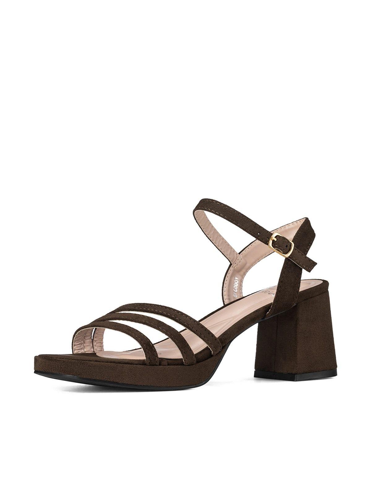 Sandalias Casual PU Textil Mujer Cuadrado Weide YOU531B-0