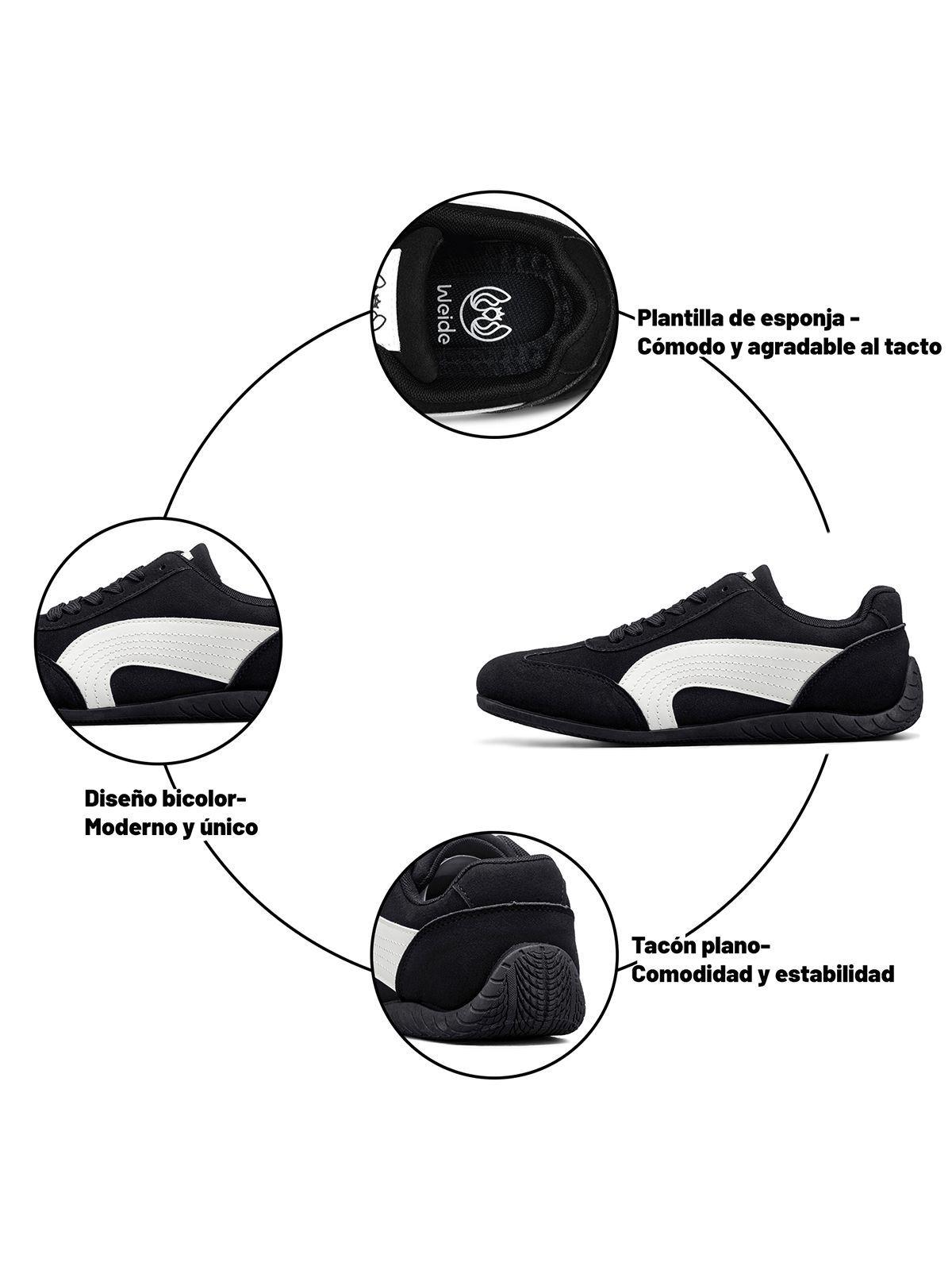 Zapatilla Urbana Deportiva Vintage Mujer Weide XJH60-7